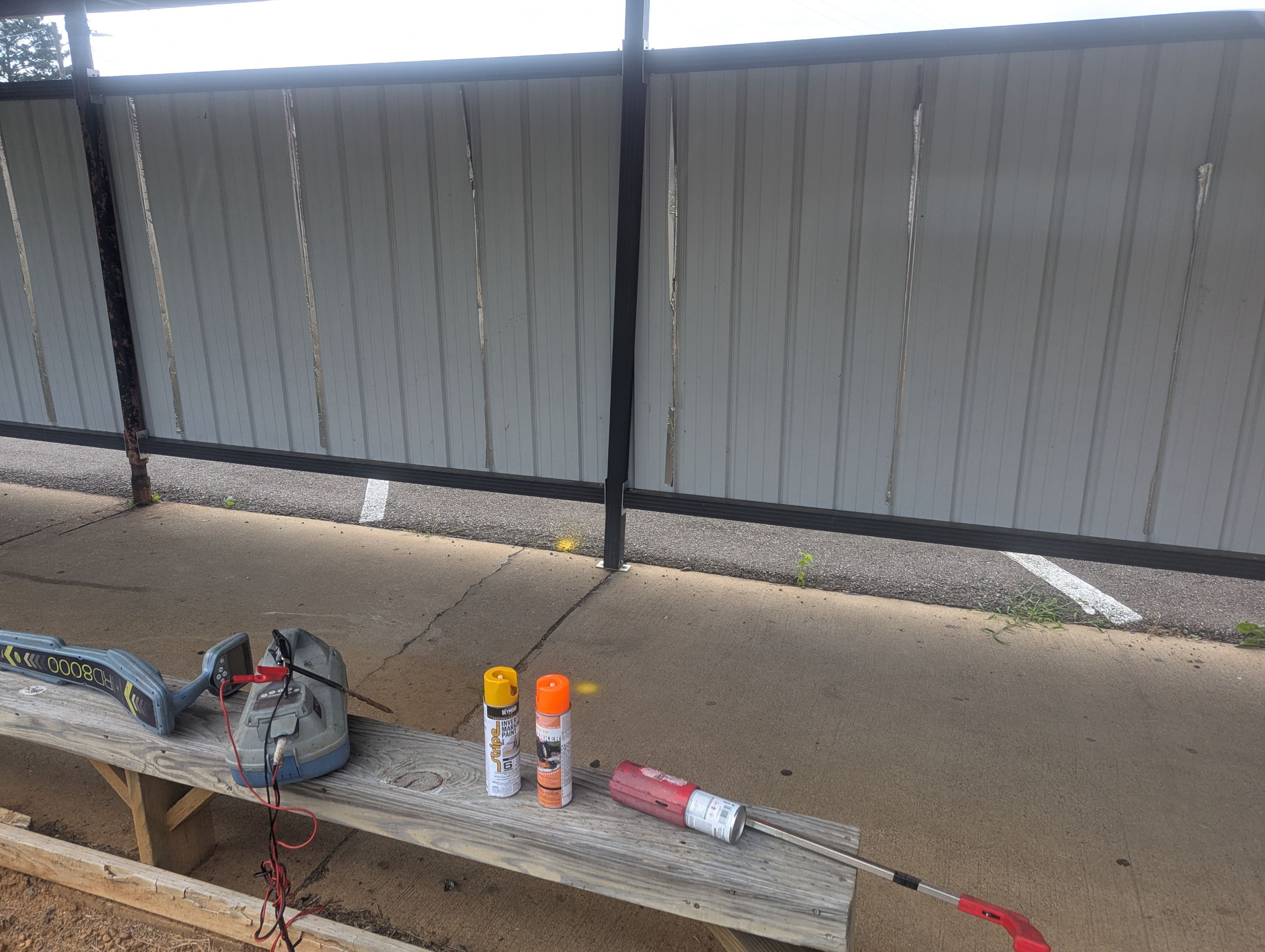 Utility Locate and GPR (School Project) by Alsip Locating Service, LLC