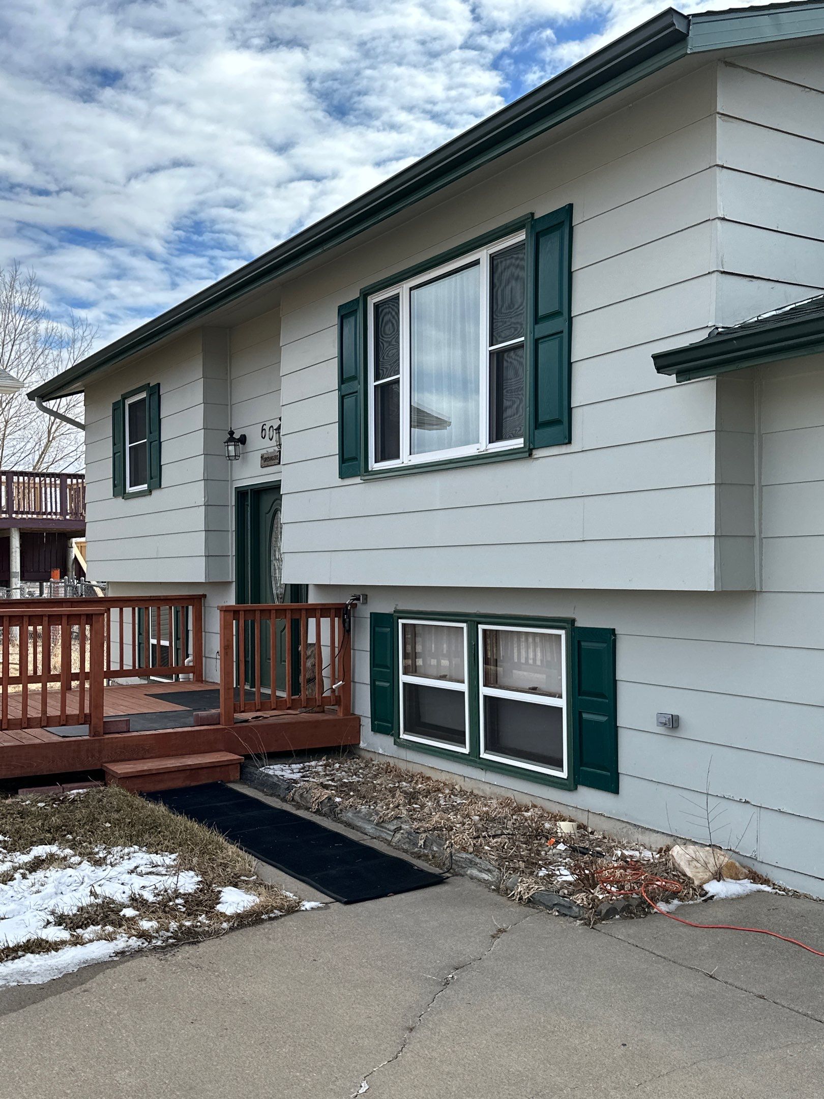 Deck Installation using Trex by Weather-Tite Exteriors LLC