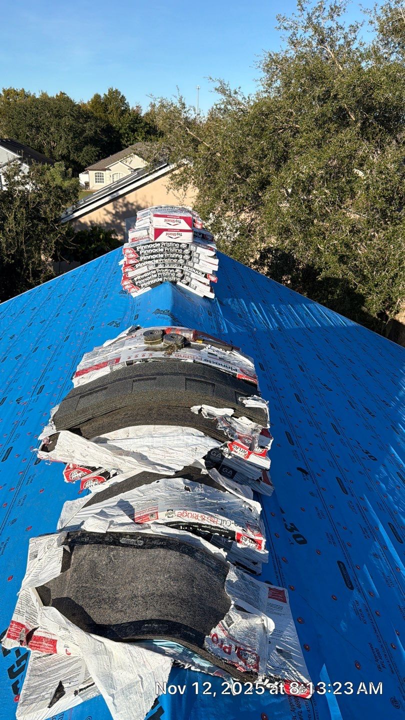 Atlas Pinnacle Pristine Architectural Shingle Roof Replacement in Kissimmee by Fortified Roofing Solutions Corp.