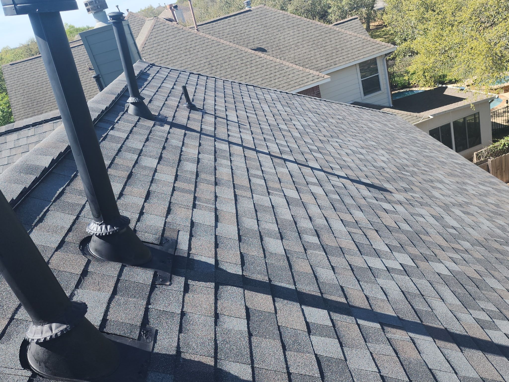 Project in Circle C Austin, TX by REPS Austin Area Roofer