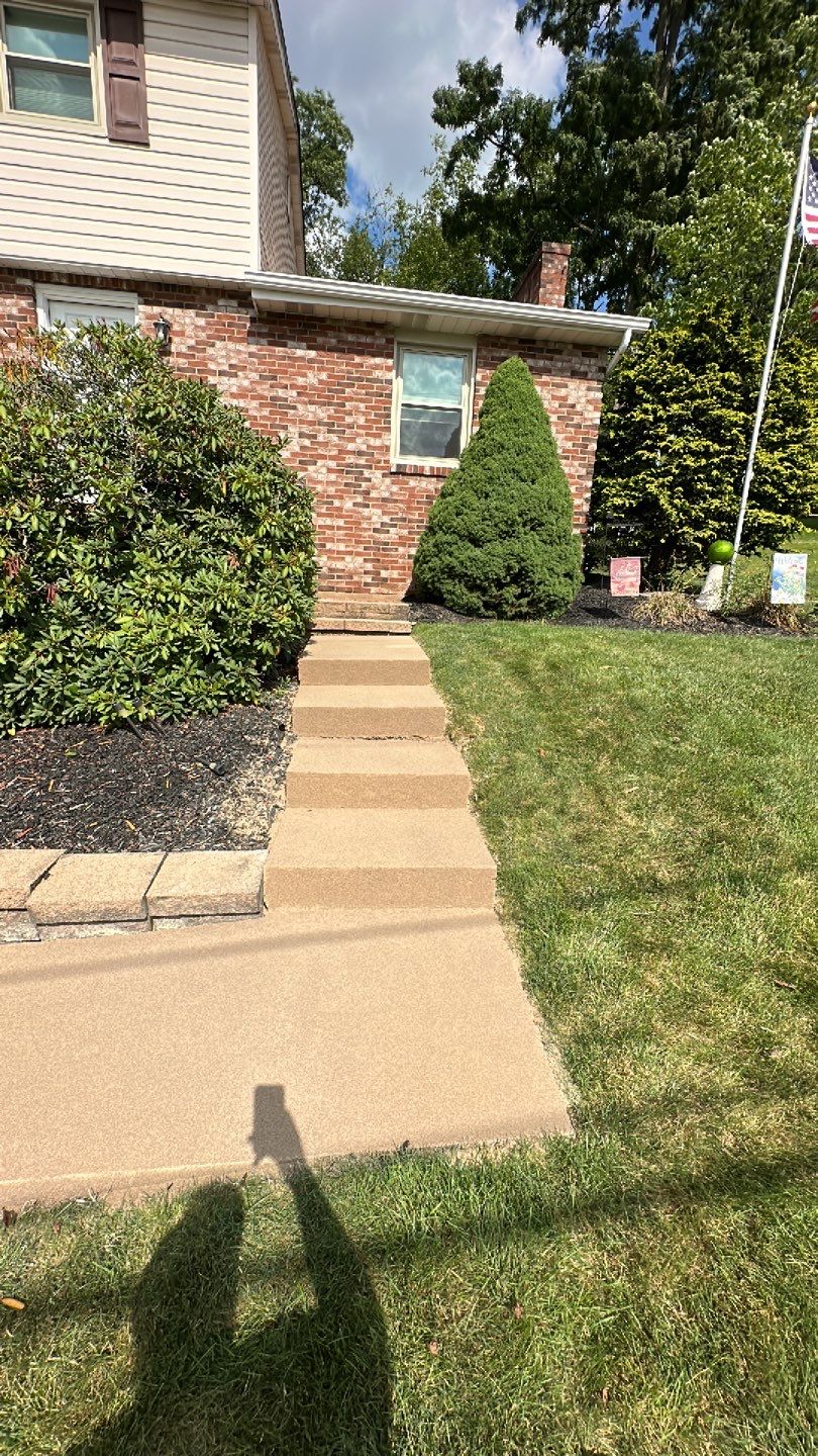 Porch + Steps Project in North Huntingdon by Floors in a Day, Inc