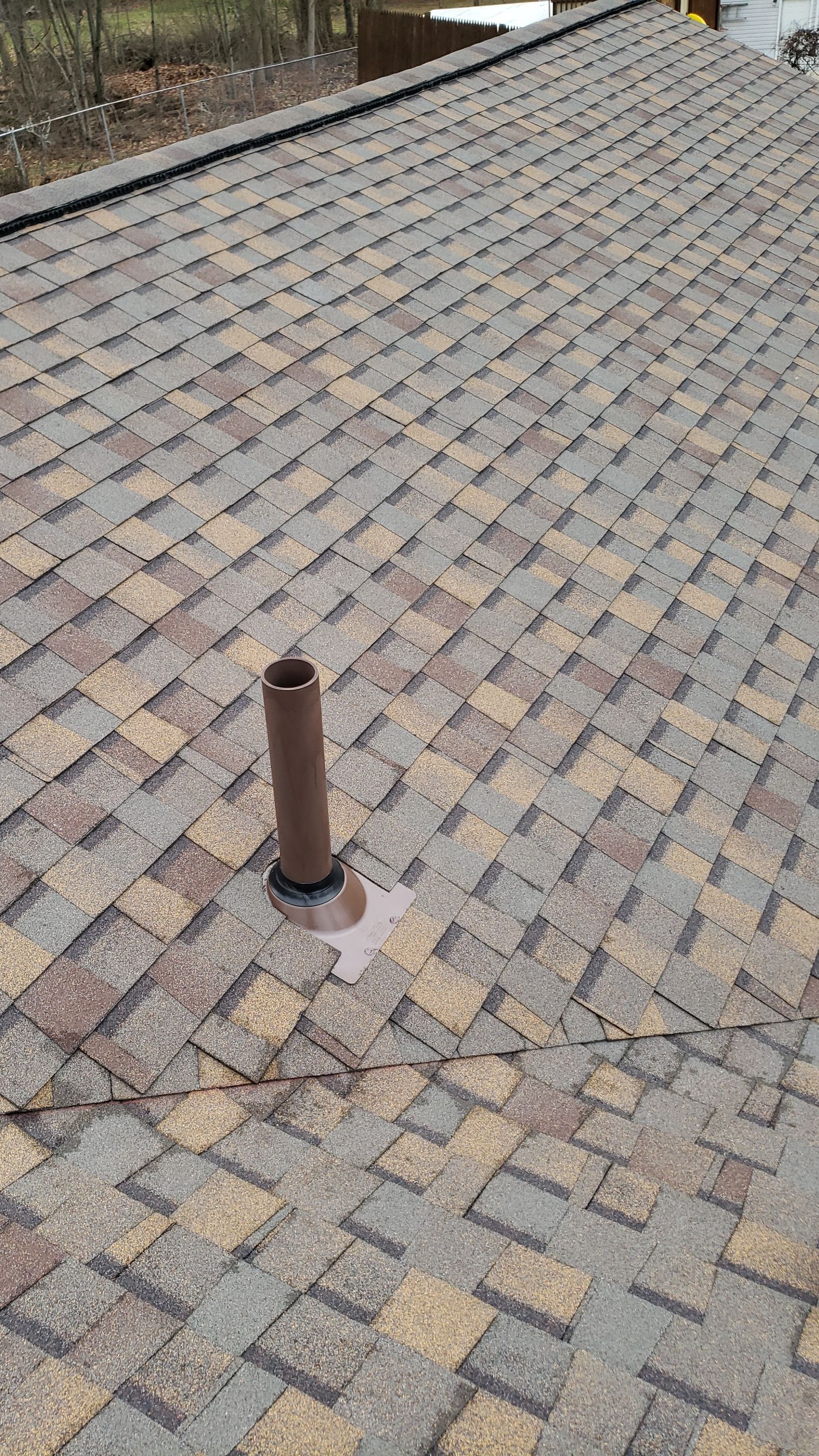 ATLAS PINNACLE COLOR: COPPER CANYON DRIP EDGE: MUSKET BROWN by Eagle Eye Roofing