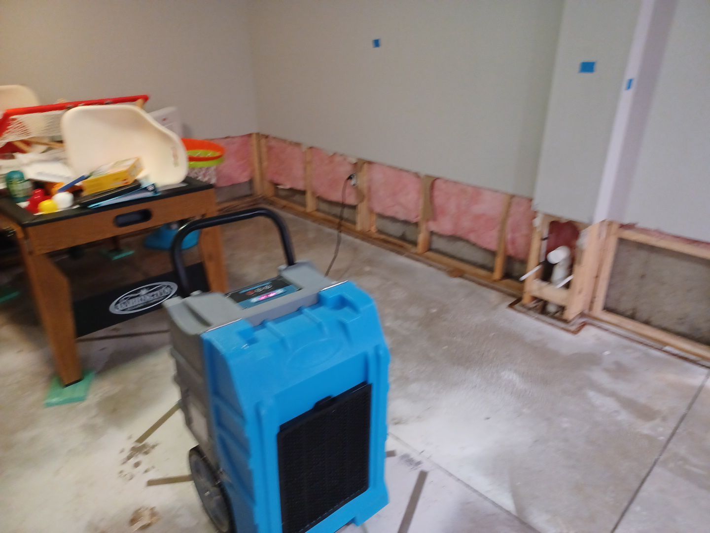 Project in South Lyon by EzDry Water Mitigation & Property Restoration