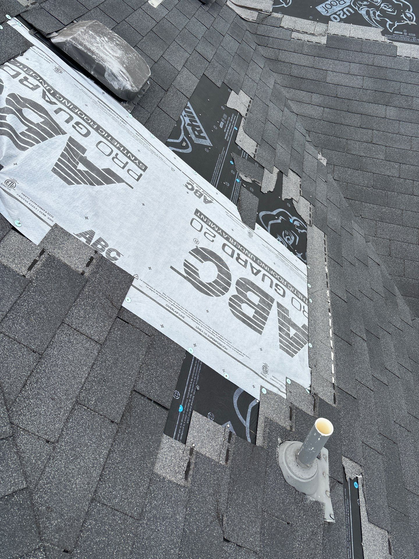 Residential Roofing Repair using Owen's Corning Duration (Lifetime) Shingles by Roof Repair Services LLC