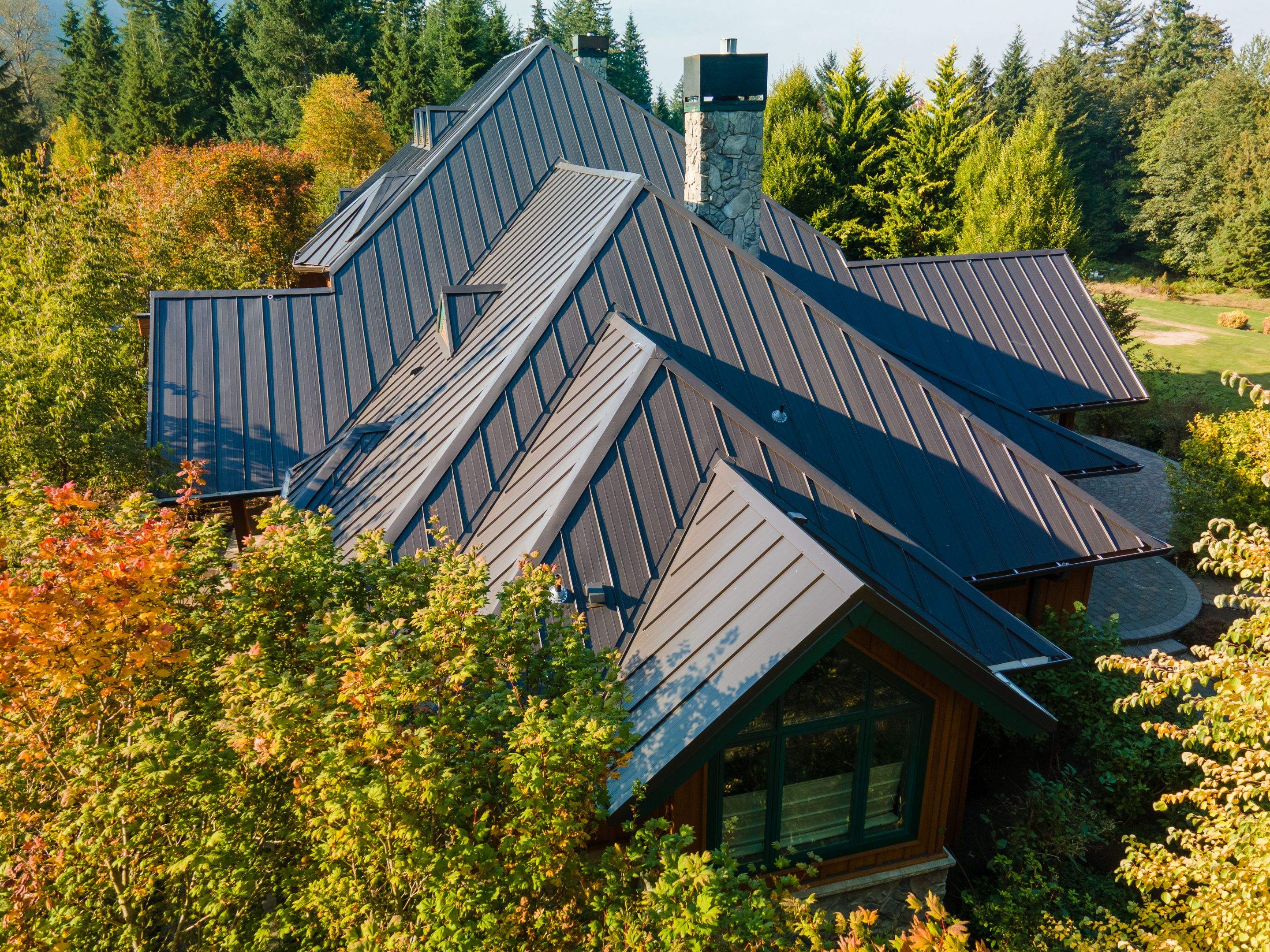North Bend | Metal Panel Roof Project by Roofscapes NW