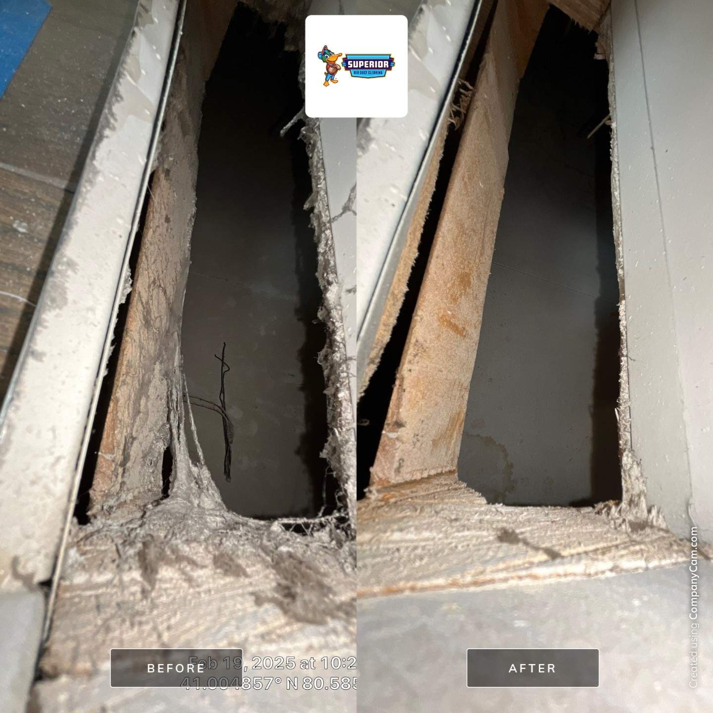 Air Duct Cleaning With a Vacuum Truck in Youngstown, OH by Superior Air Duct Cleaning