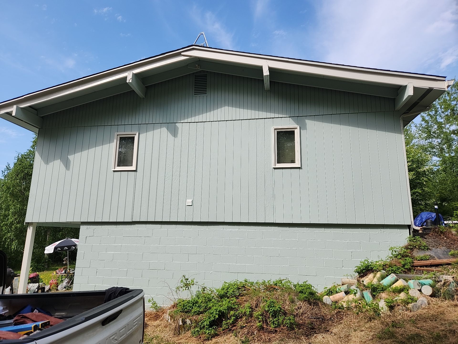 Beautiful Exterior Transformation by Midnight Sun Painting