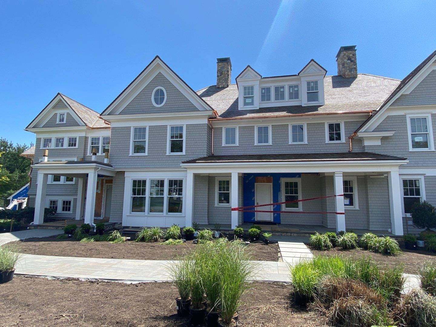 Gutter Installation using 6" Half Round Copper and Fiberglass Gutters in Duxbury, MA by Gutter Pro Enterprises