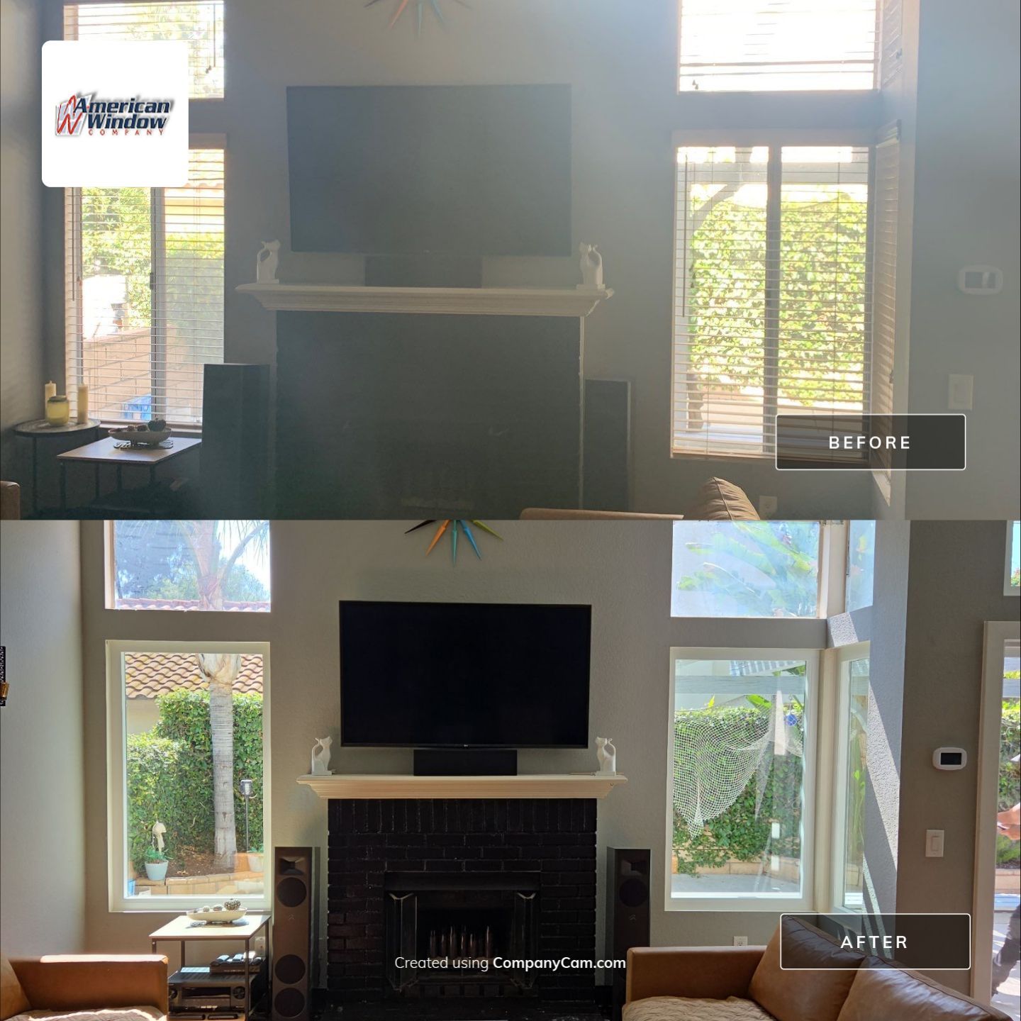 Riverside windows installation by American Window Company by American Window Company