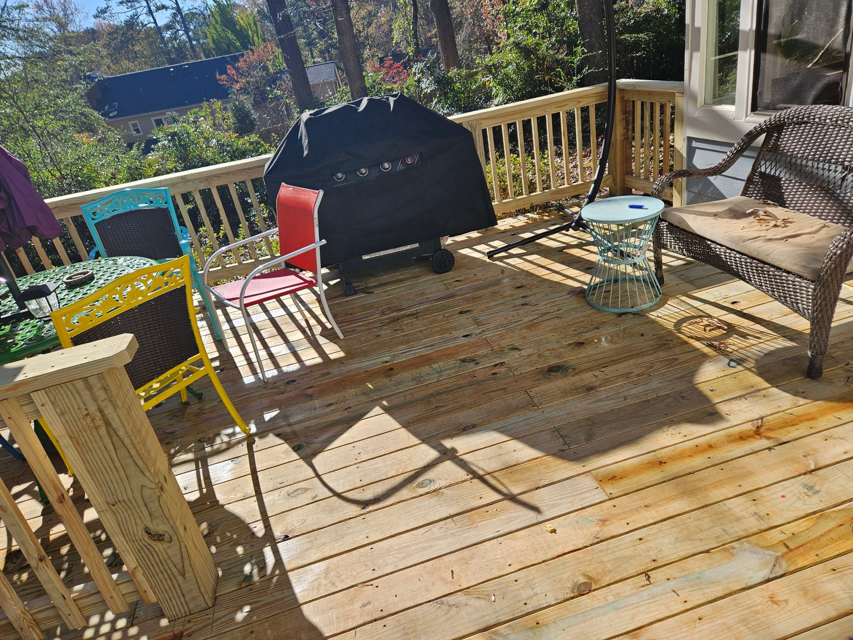 Lilburn Deck Rebuild by SWC Contracting, LLC