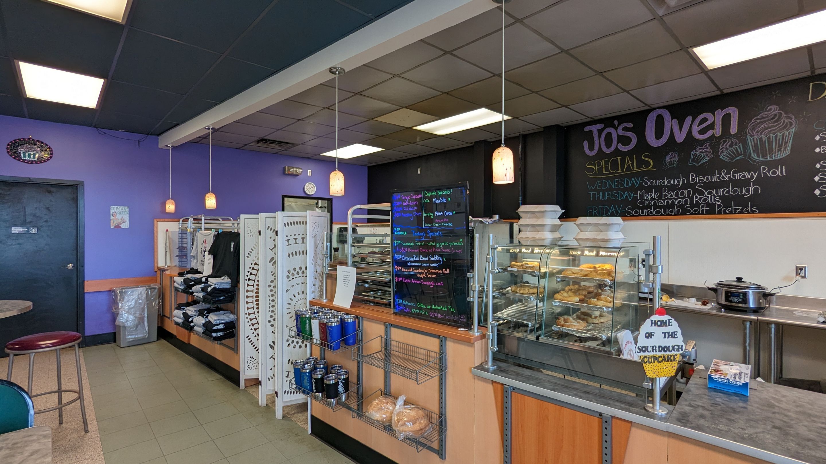 Local Bakery Gets Fresh Paint! by Midnight Sun Painting