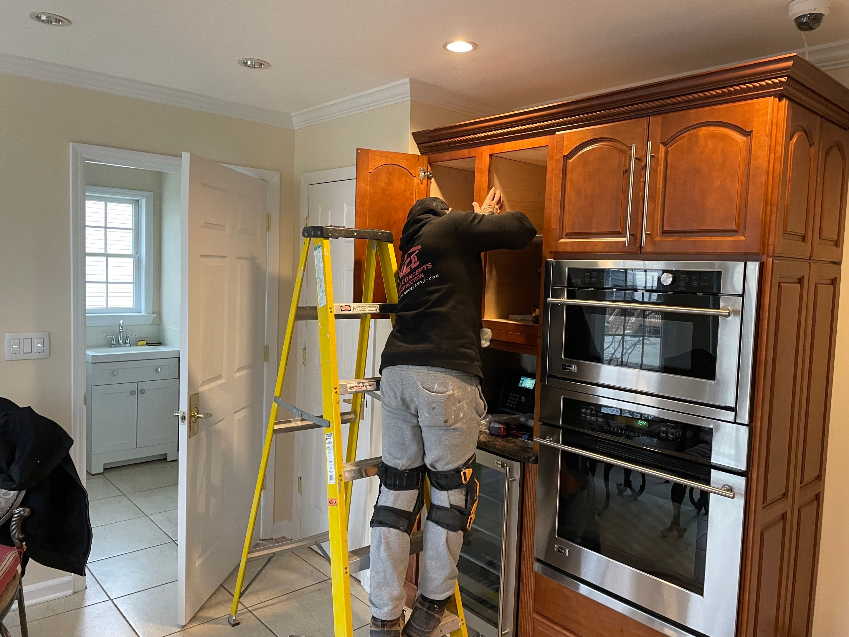 Bathroom Remodel using Tile by Home Concepts Construction