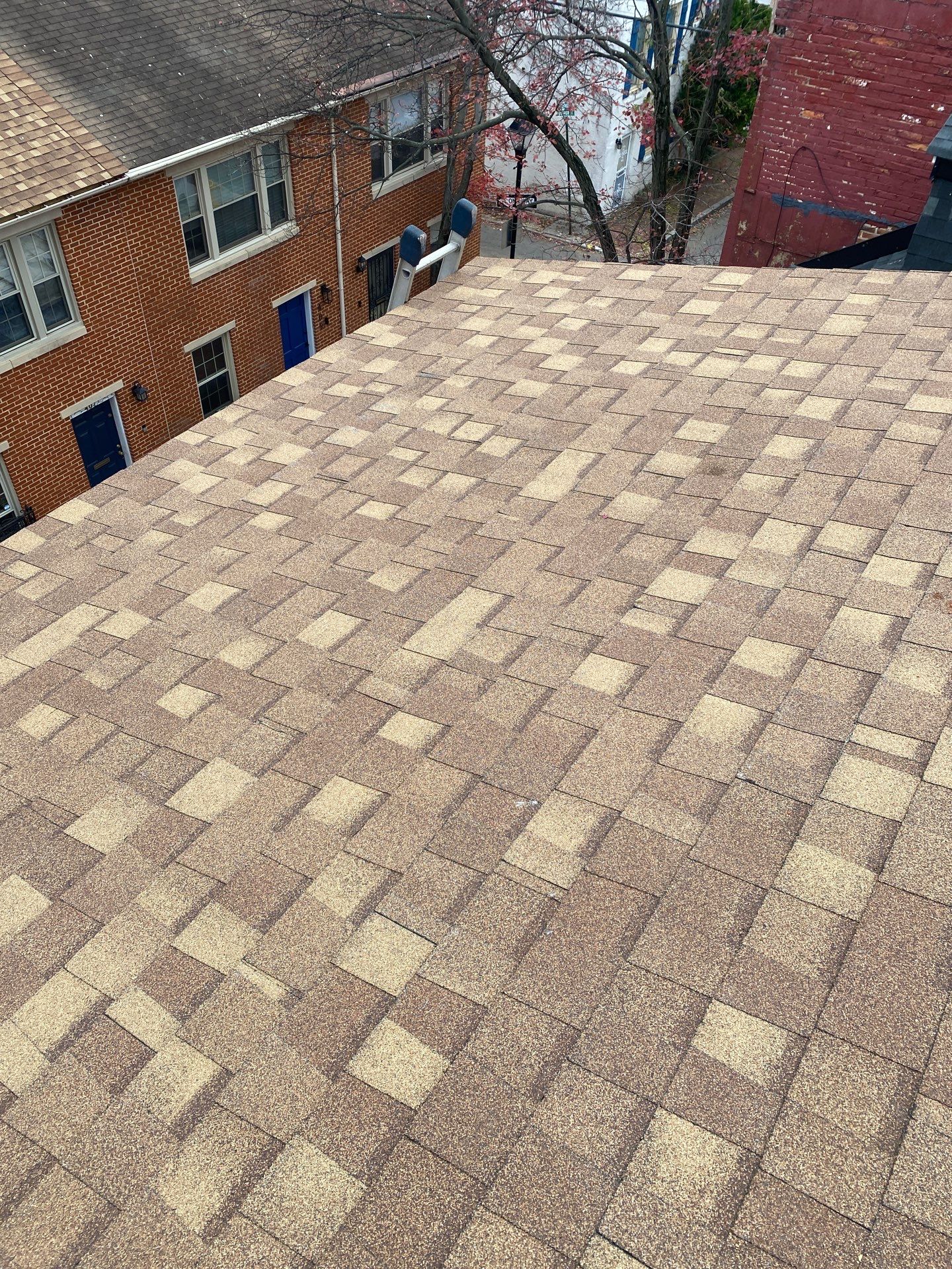 Residential Roofing Installation using Landmark Shingles by Alpha Design Services