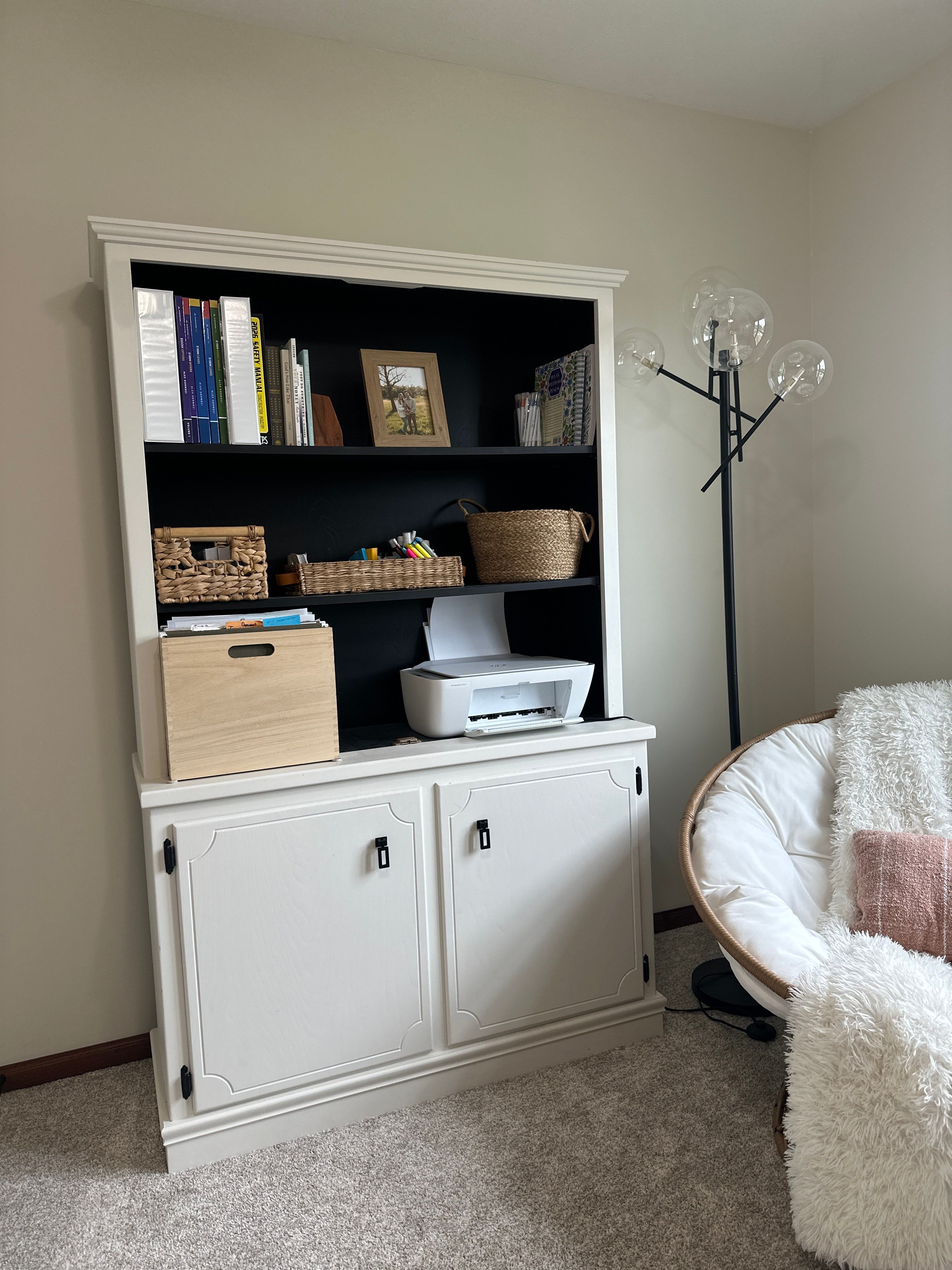 Lincoln Home Office Renovation Featuring Custom Window Trim Repairs by CompanyCam Sales Demo