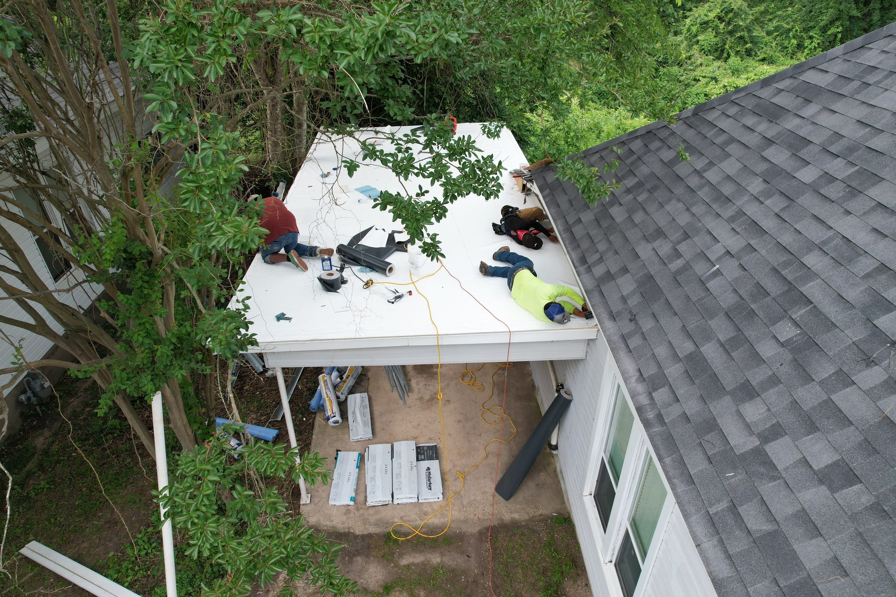 Residential Shingle Reroof using Malarkey Vista by Hostetler Roofing