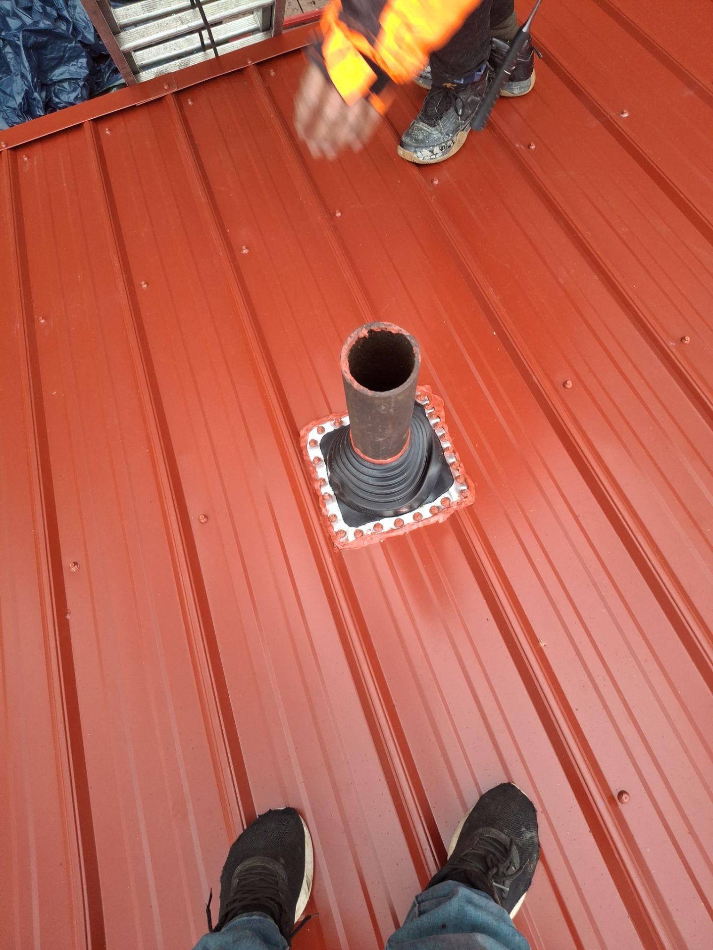 Residential Roofing Installation using Metal by Rainstoppers Roofing