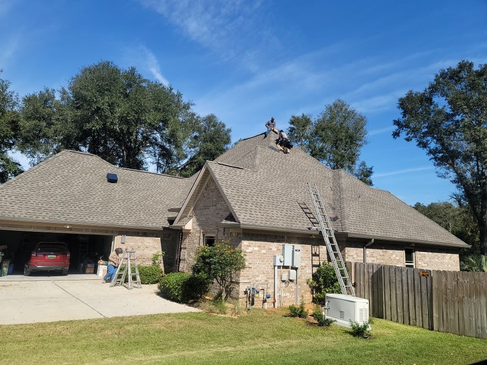 Residential Roofing Installation using Roof Replacement by American Roofing & Construction LLC