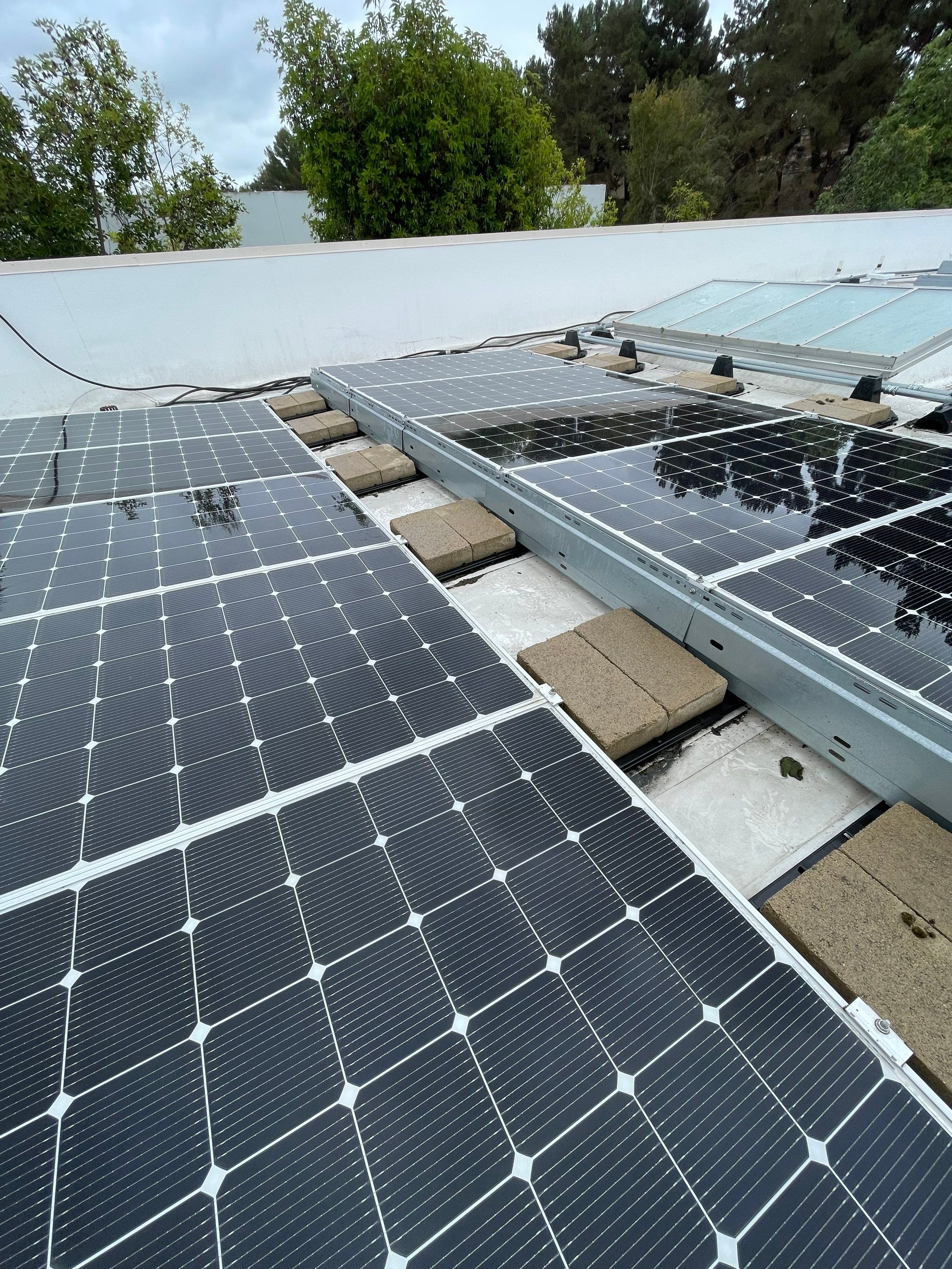 Commercial Solar Cleaning by Palm Coast Solar Cleaning