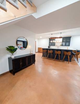 Basement Floor Remodel with Haven Reno KC