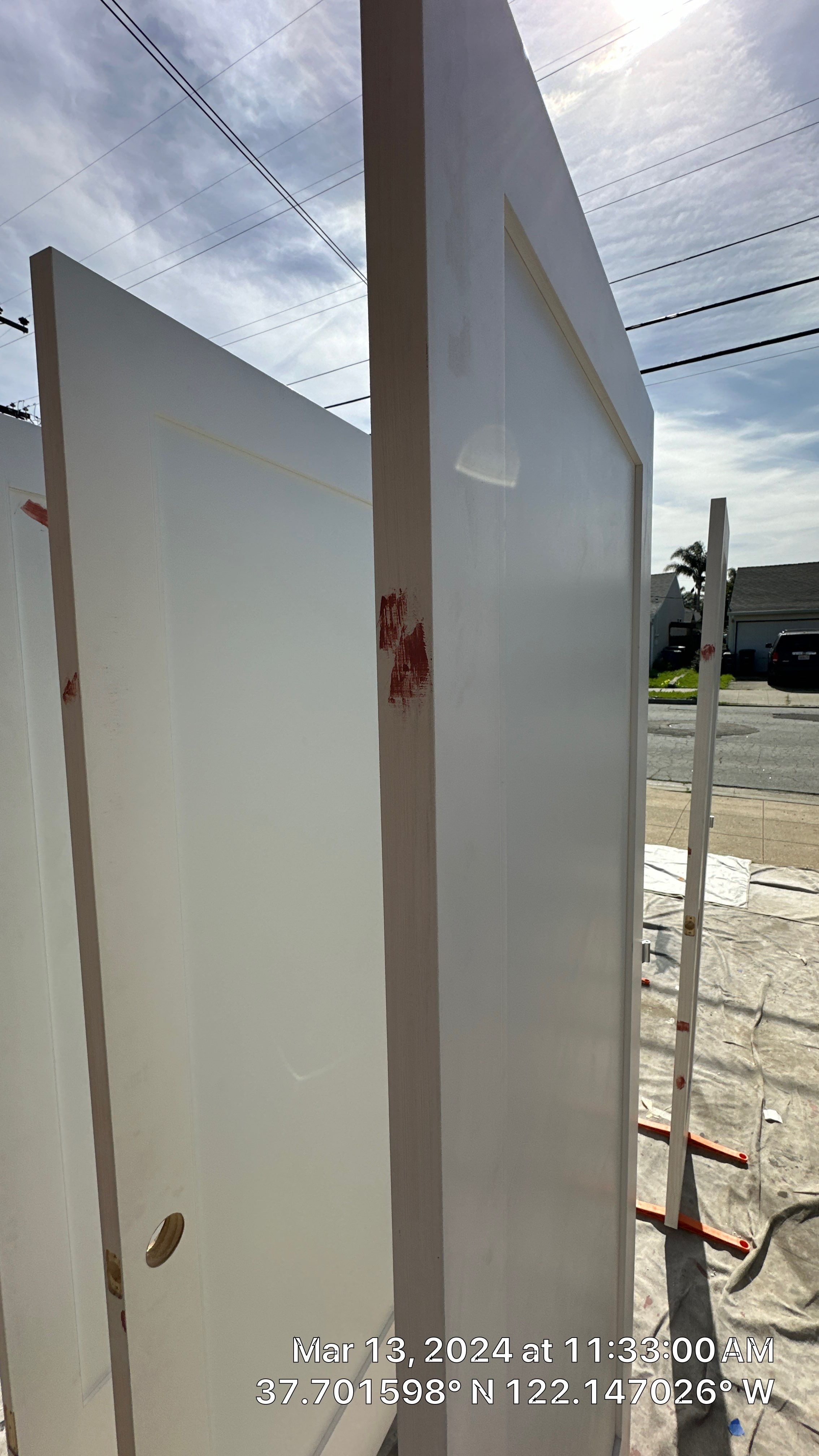 New doors  by Herrera’s Bay Area Painting inc.