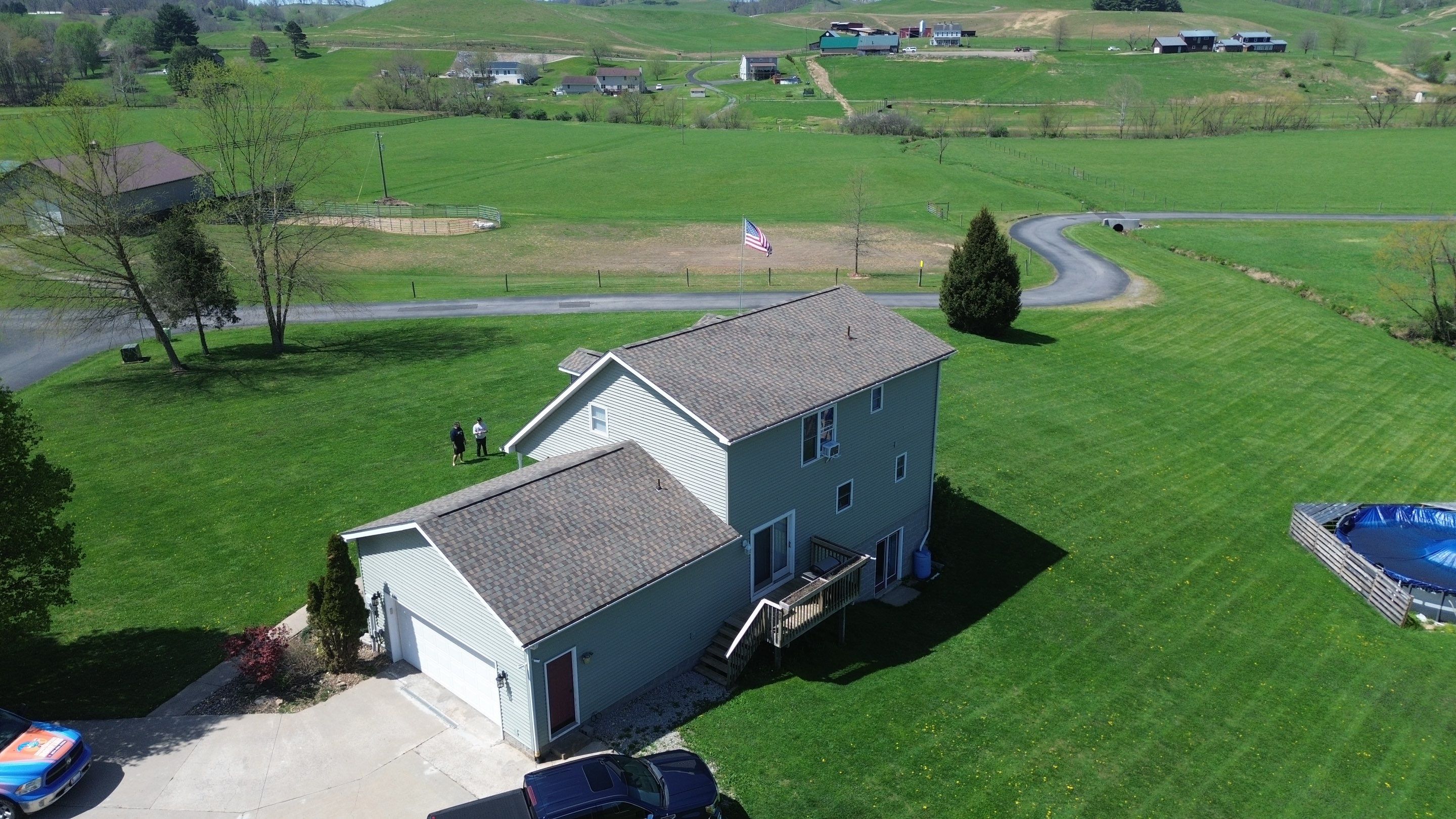 Residential Roofing Installation using GAF Timberline HDZ Cedar Falls by Rainstoppers Roofing