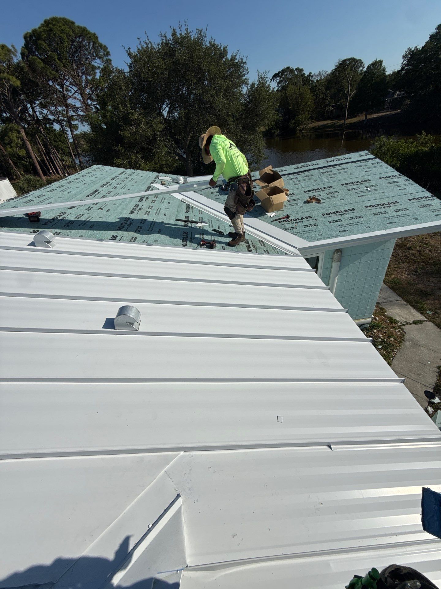 Project in St. Petersburg 33712 by Mitchell Roofing Company LLC 
