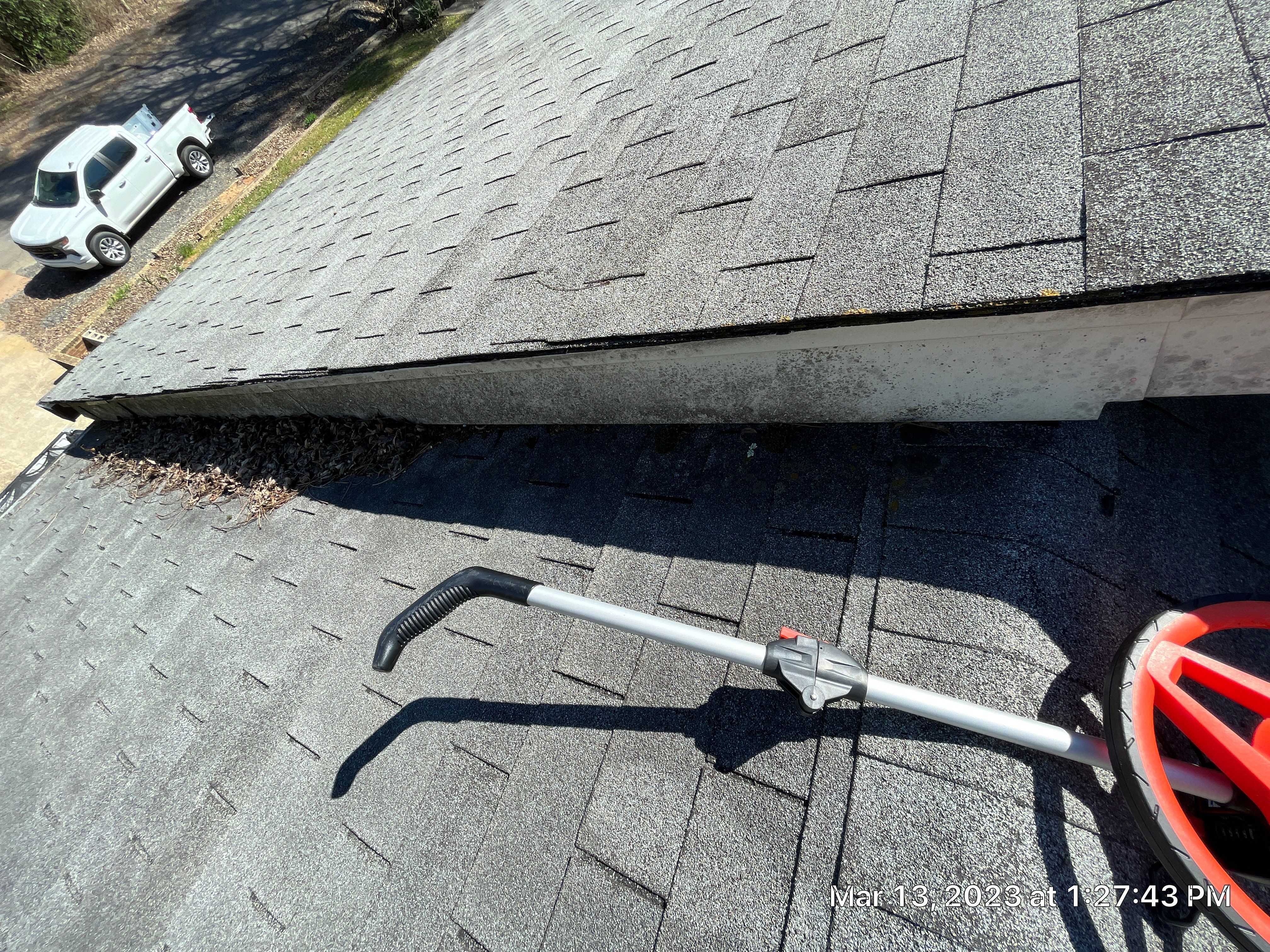 Residential Roofing Installation using 26 Gauge Colored Panels by Hostetler Roofing