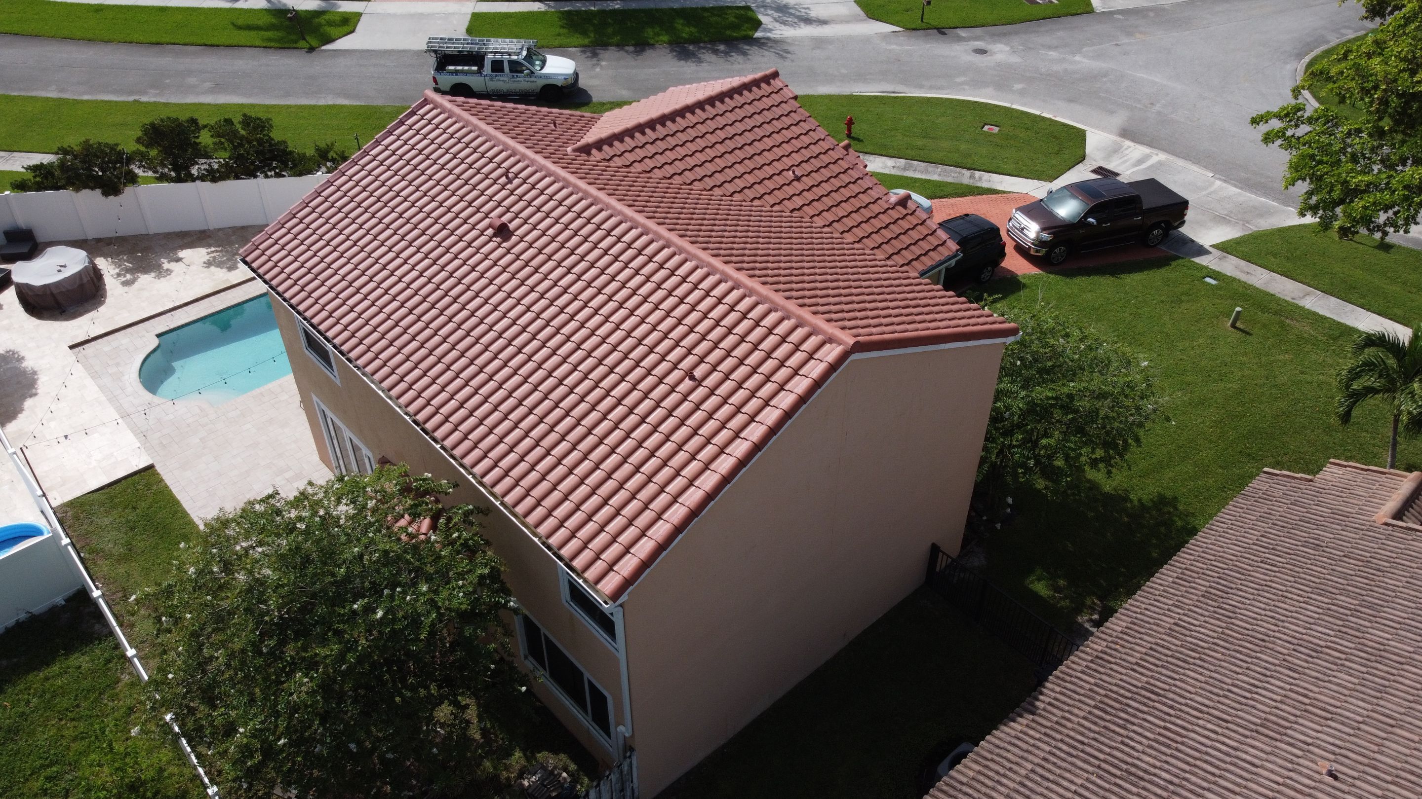 Residential Roofing Installation using Eagle Roofing Tile by BLUES BROTHERS ROOFING