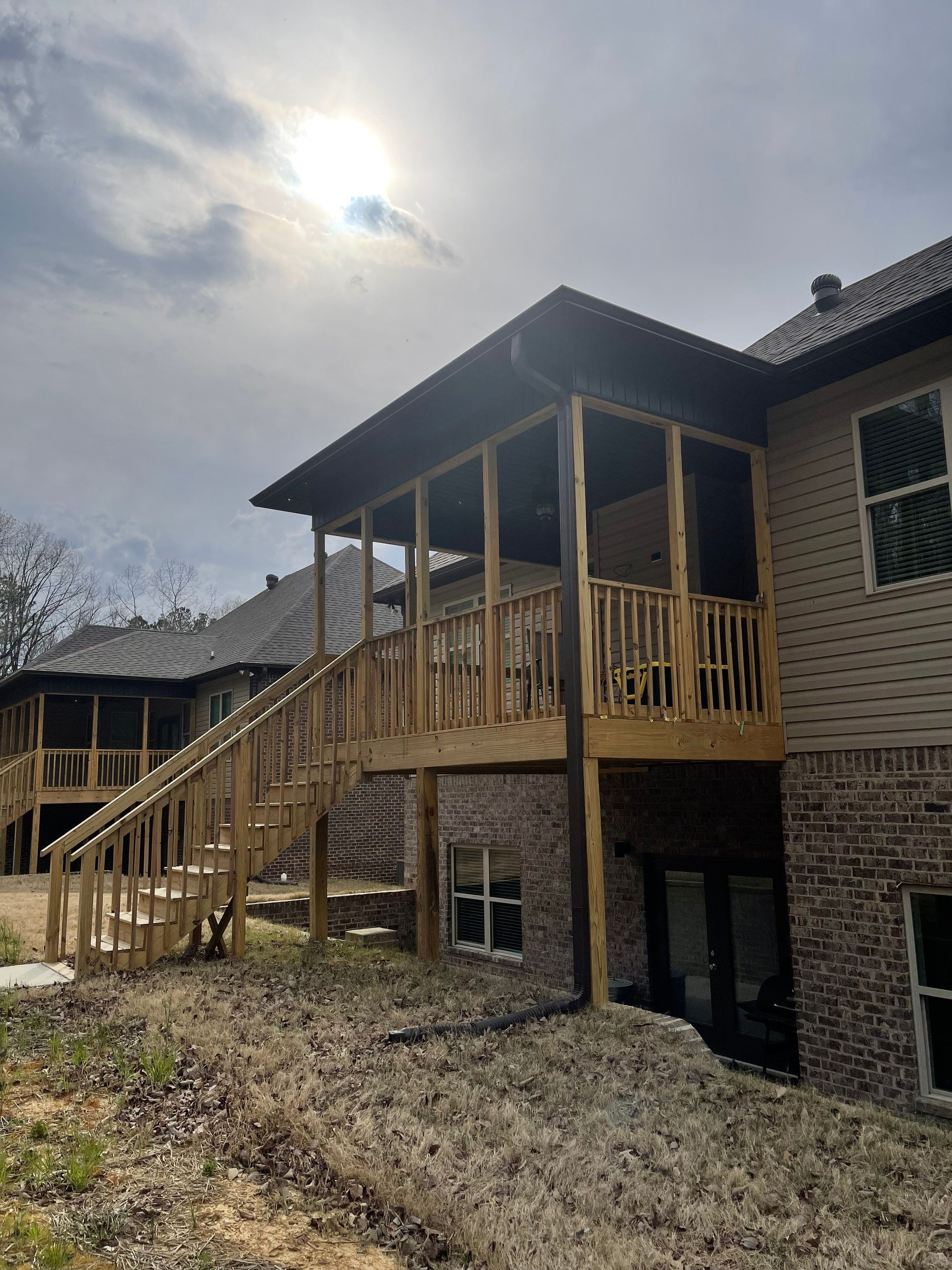 Silver Lakes Screened Porch by Pillar and Pine