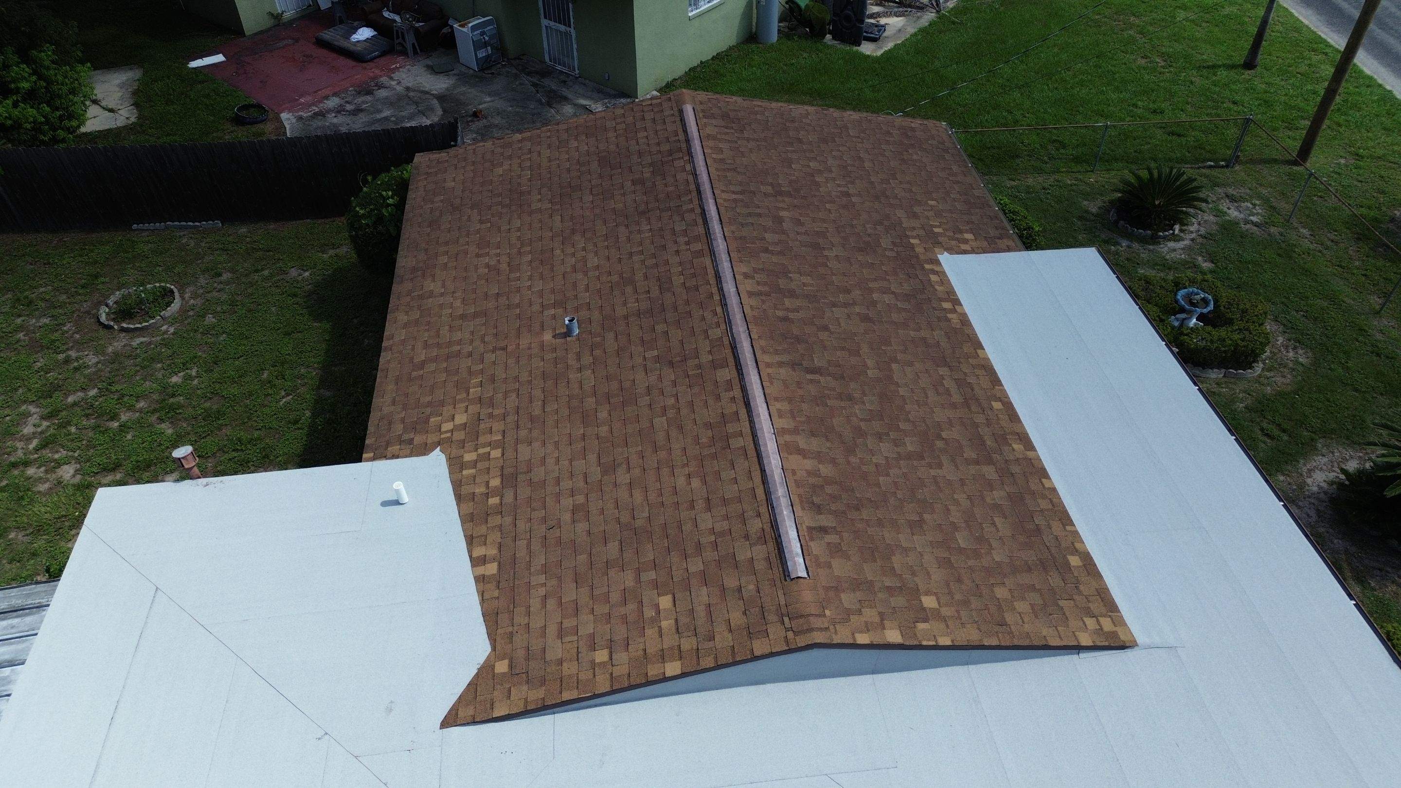 Residential Reroof in Orlando FL by Gold Key Roofing