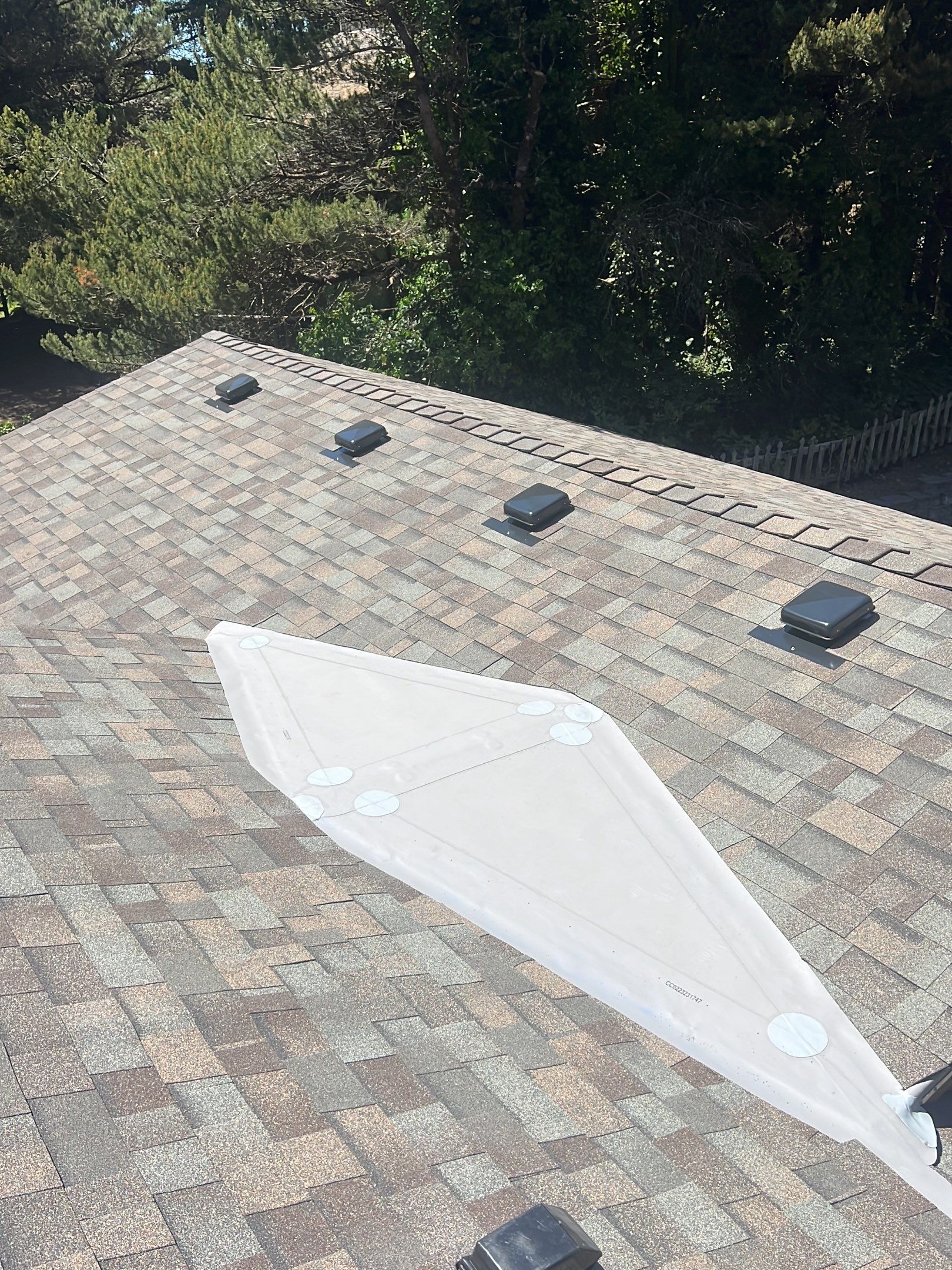 Residential Roofing Installation using Malarkey Highlander with GAF 60mil TPO by Orezona Building & Roofing Company, Inc.