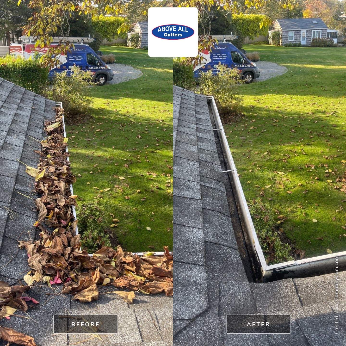 Gutter cleaning Hampton Bays by Above All Gutters 