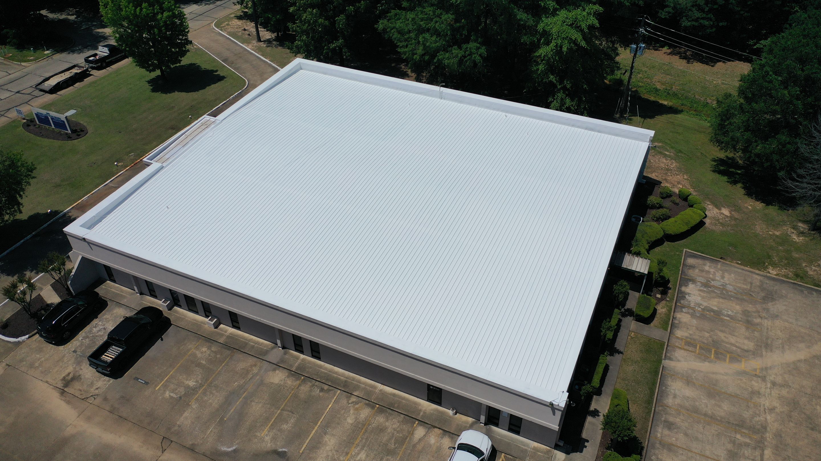 Office Building in Texarkana by Hostetler Roofing