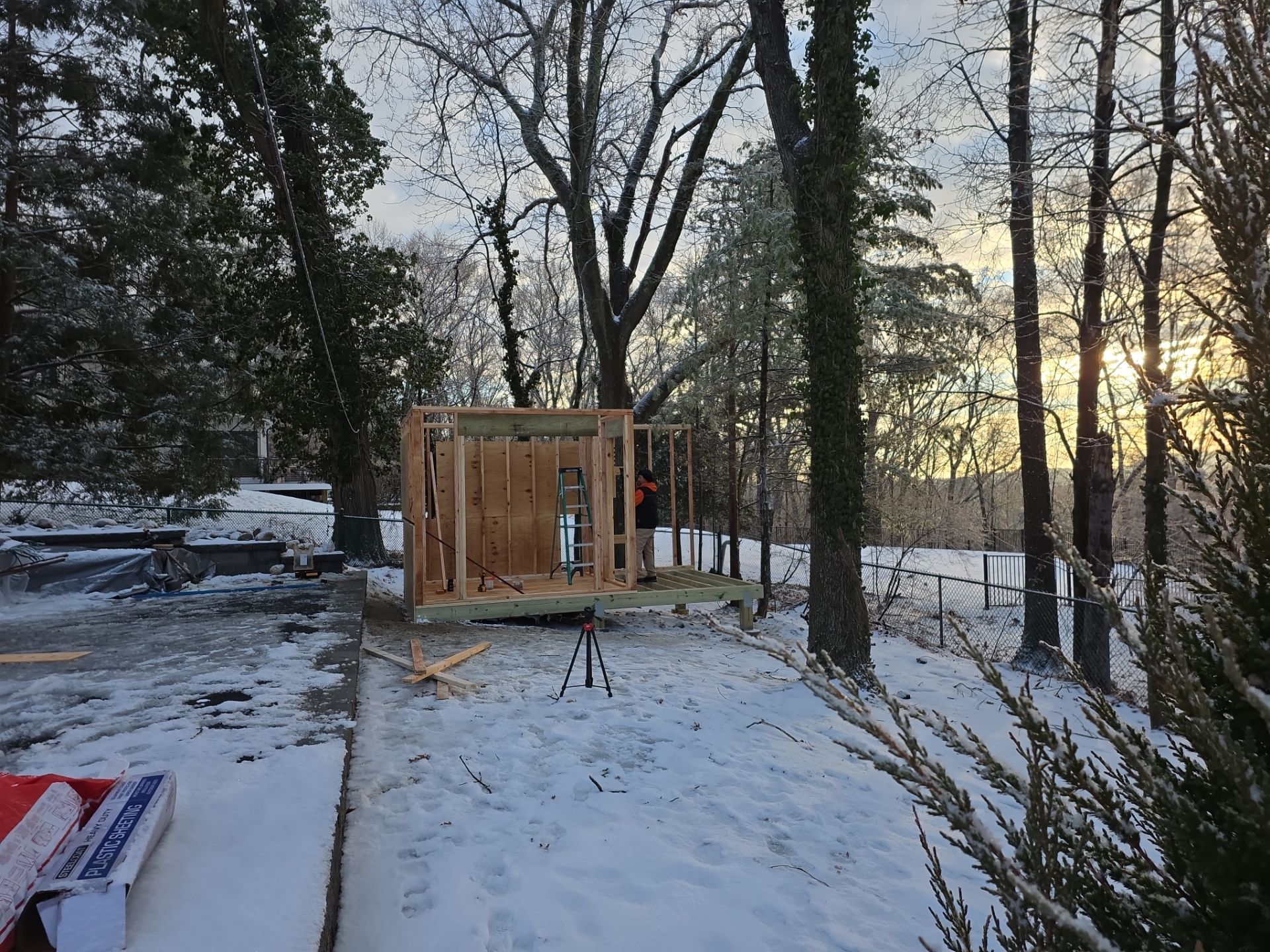 Sauna Project in Sudbiry Ma by UBrothers Construction