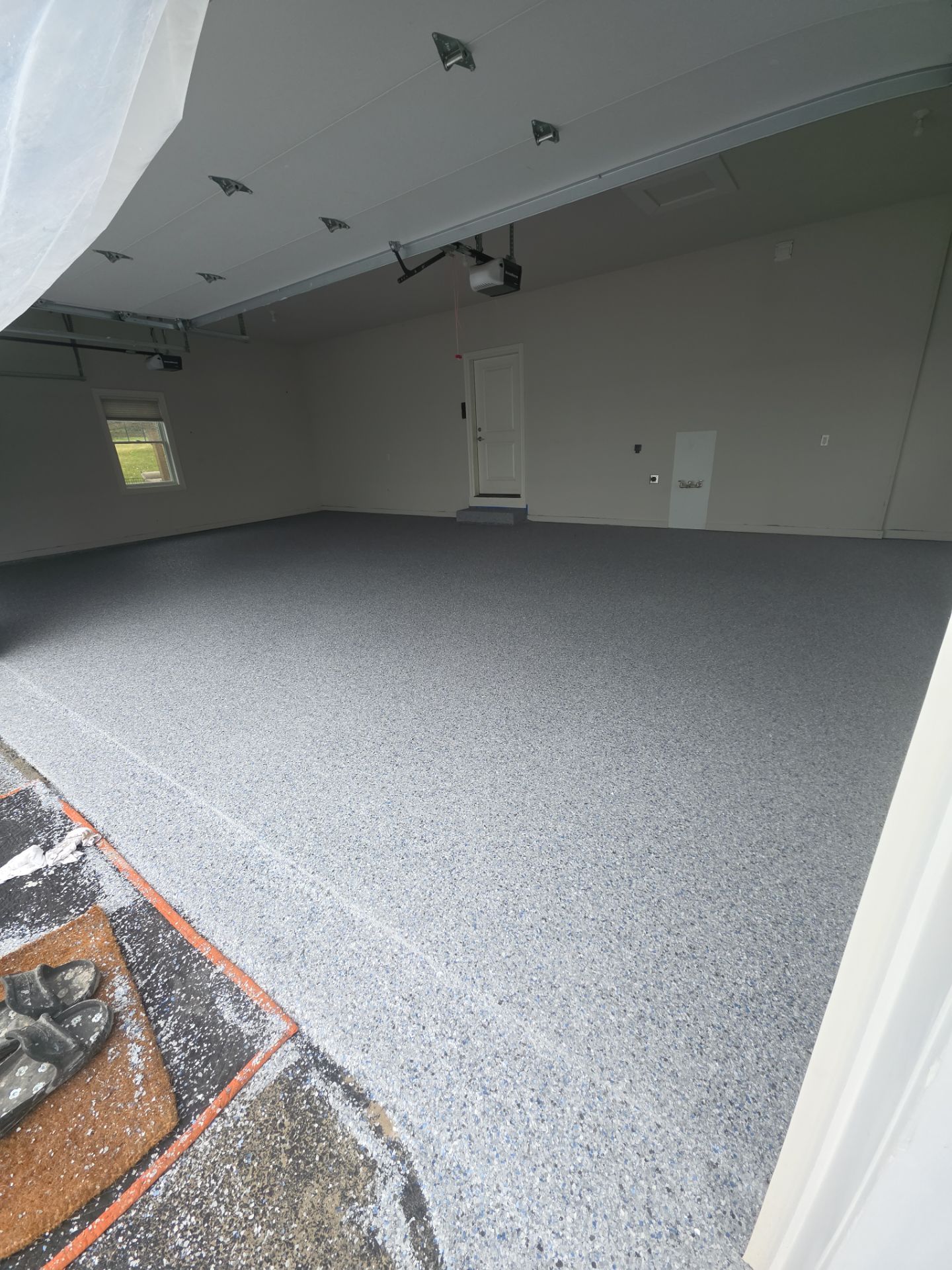 Vintage Zircon Garage Coating by NG Masonry & Construction LLC