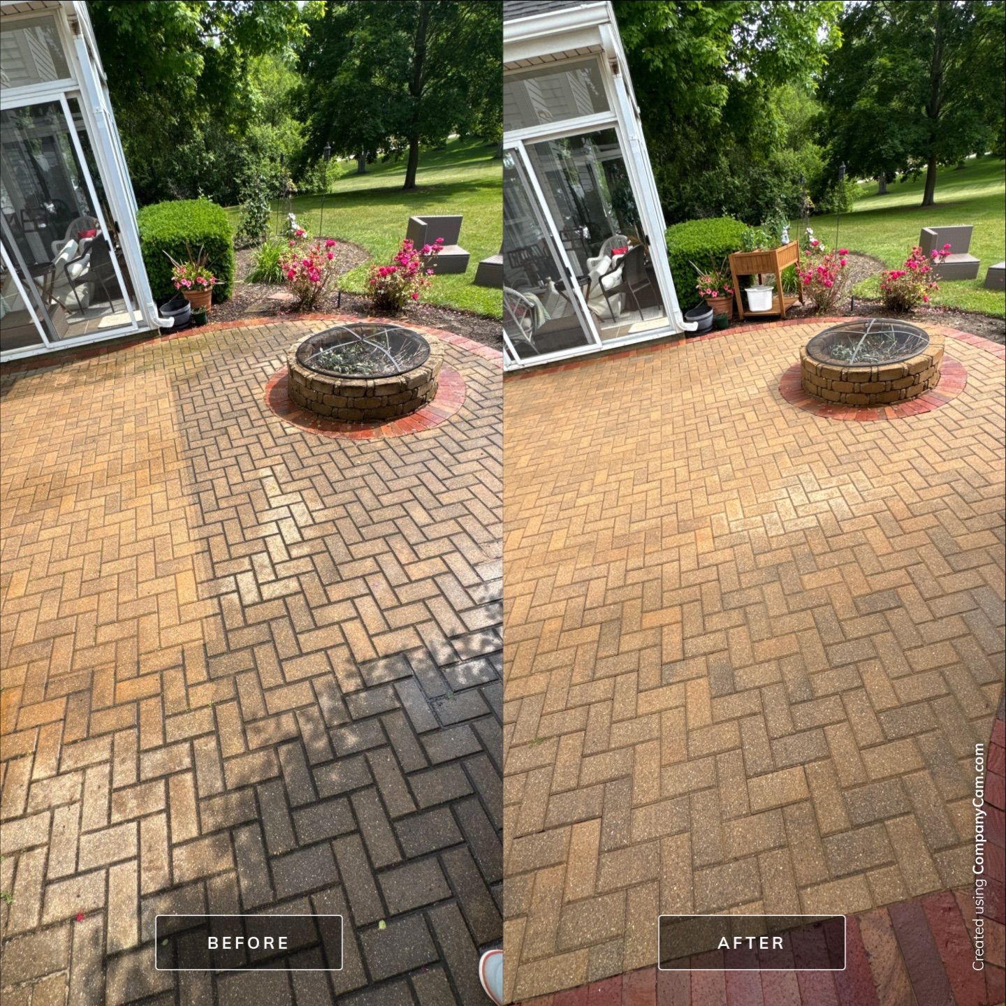 Project in South Barrington by Simmons Power & Soft Washing