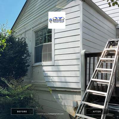 siding replacement with james hardi siding & sherwin williams exterior paints