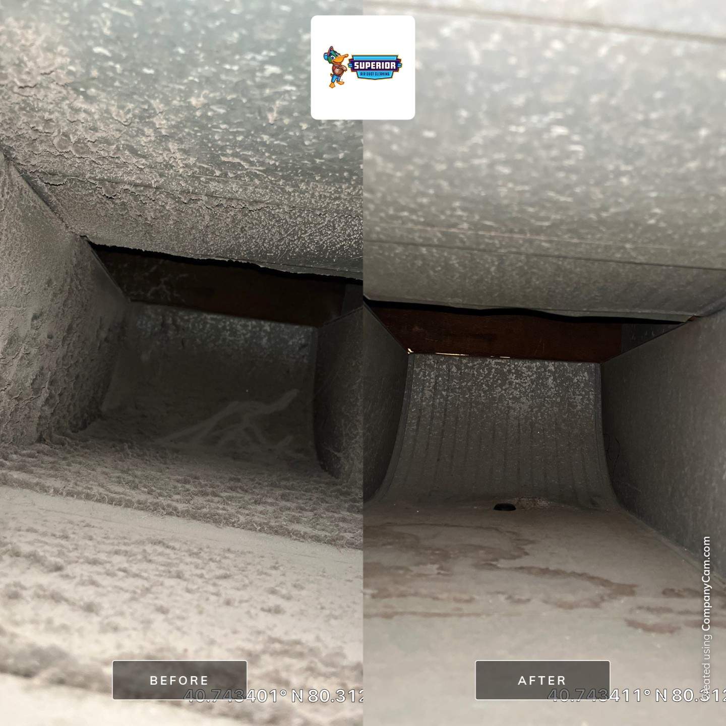 Air Duct Cleaning With a Vacuum Truck in New Brighton, PA by Superior Air Duct Cleaning