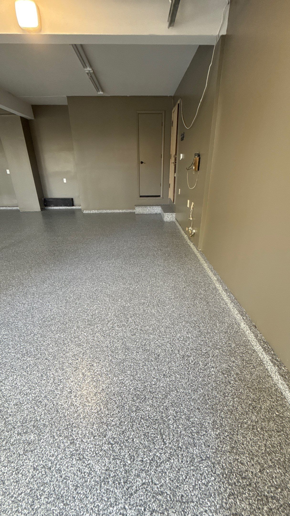 Stonehenge Flake Color Could Be Your Choice Too  by Banner Garage