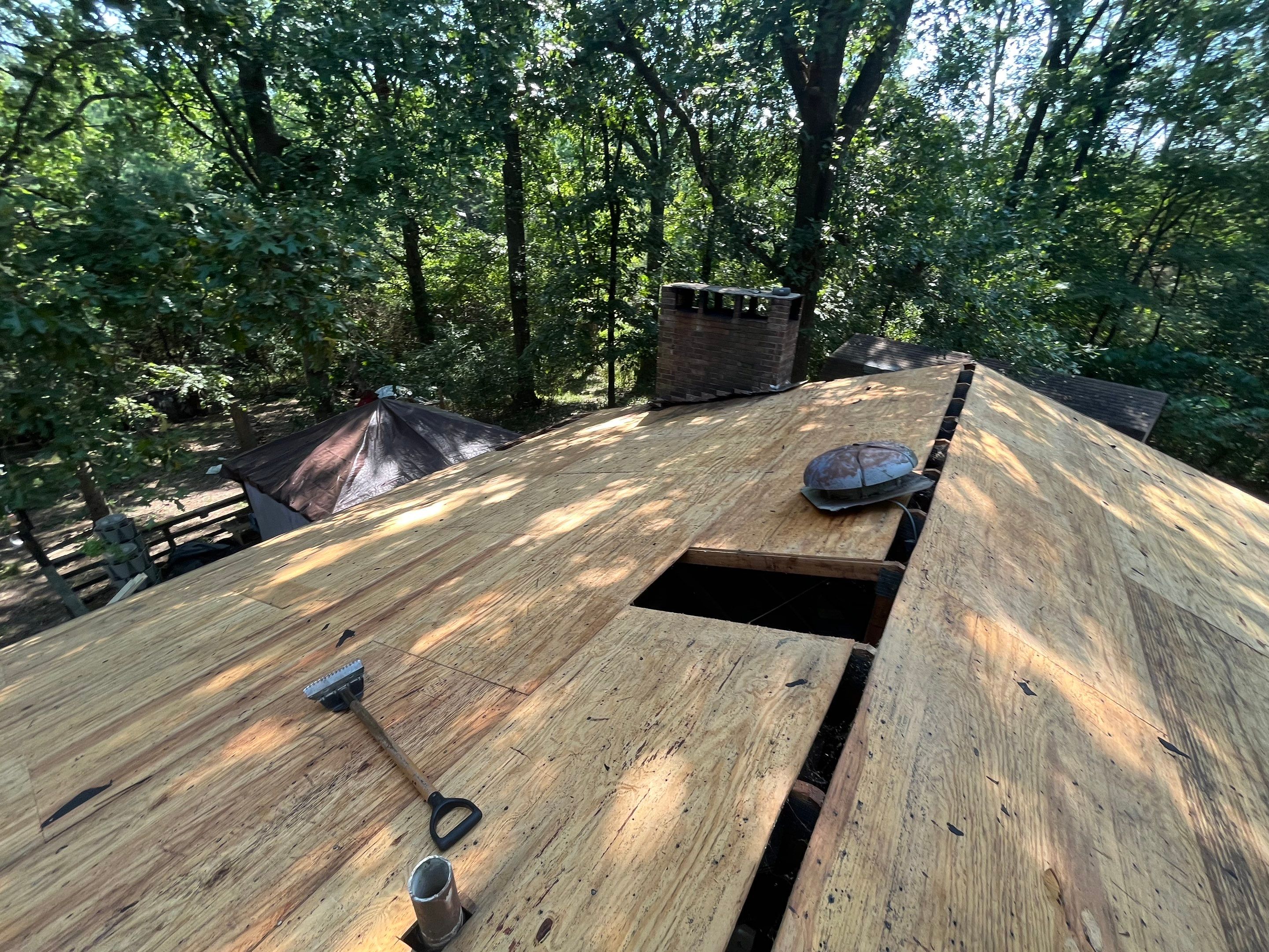Residential Metal Roof Replacement using Reed's Metals: 29 GA. Colored Residential Panel by Hostetler Roofing