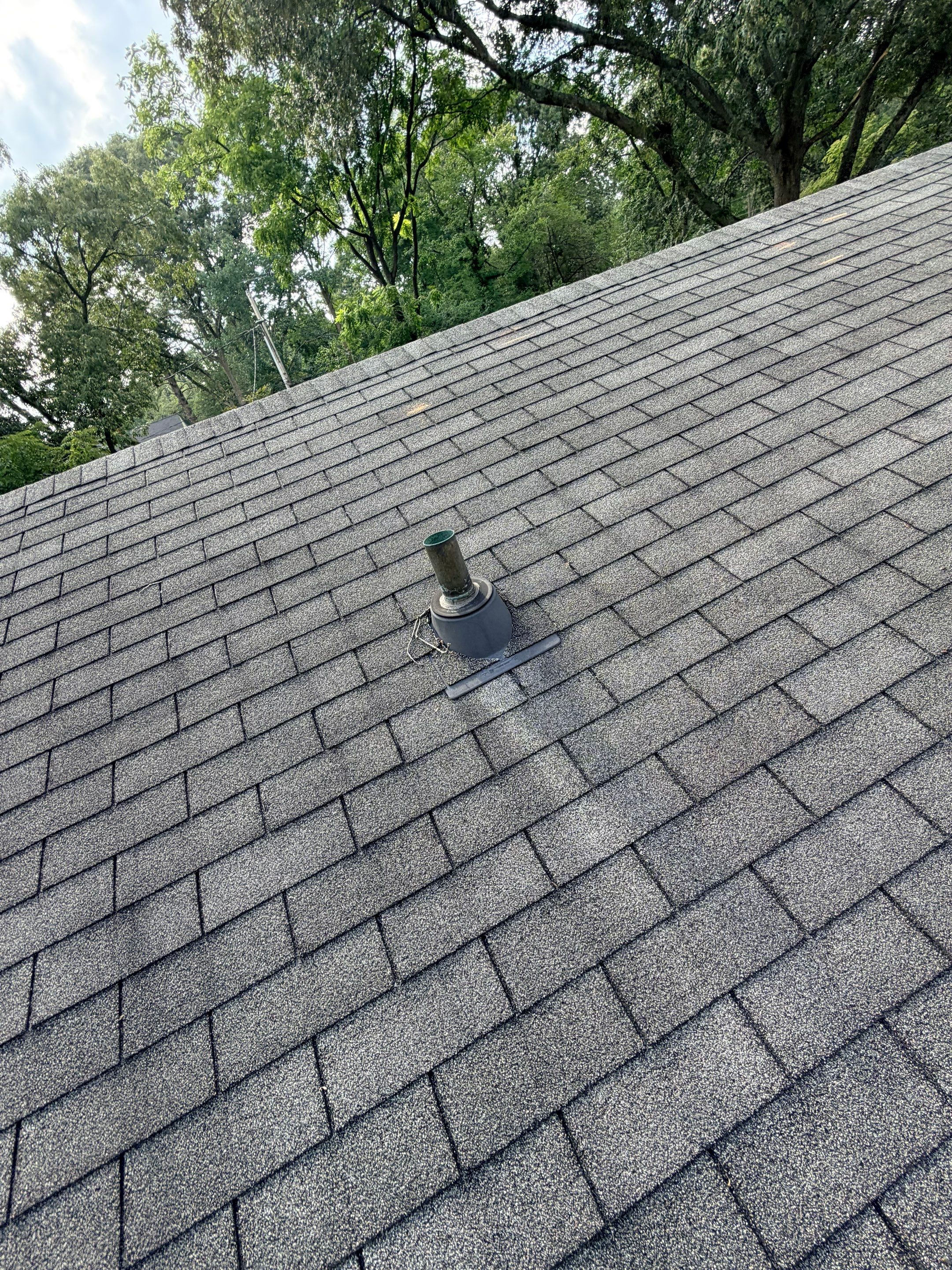 Full Roof Replacement and Gutter Guard Installation in Pasadena, Maryland by First Chesapeake Roofing