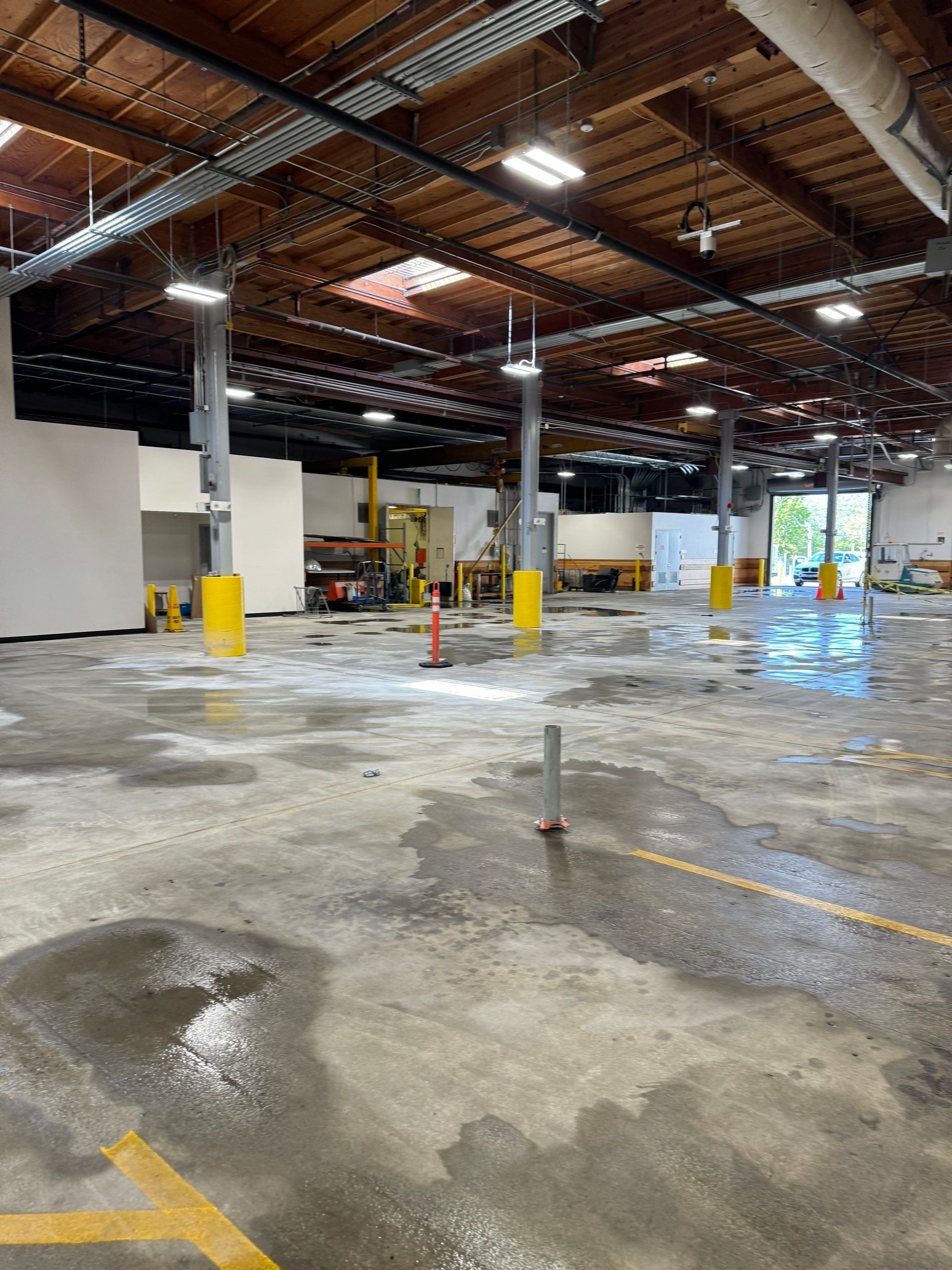 USPS Asphalt Patch Repair, Indoor Parking Lot Sandblast, Outdoor Parking Lot Sealcoating & Indoor/Outdoor Parking Lot Striping  by Jireh Asphalt & Concrete Inc 