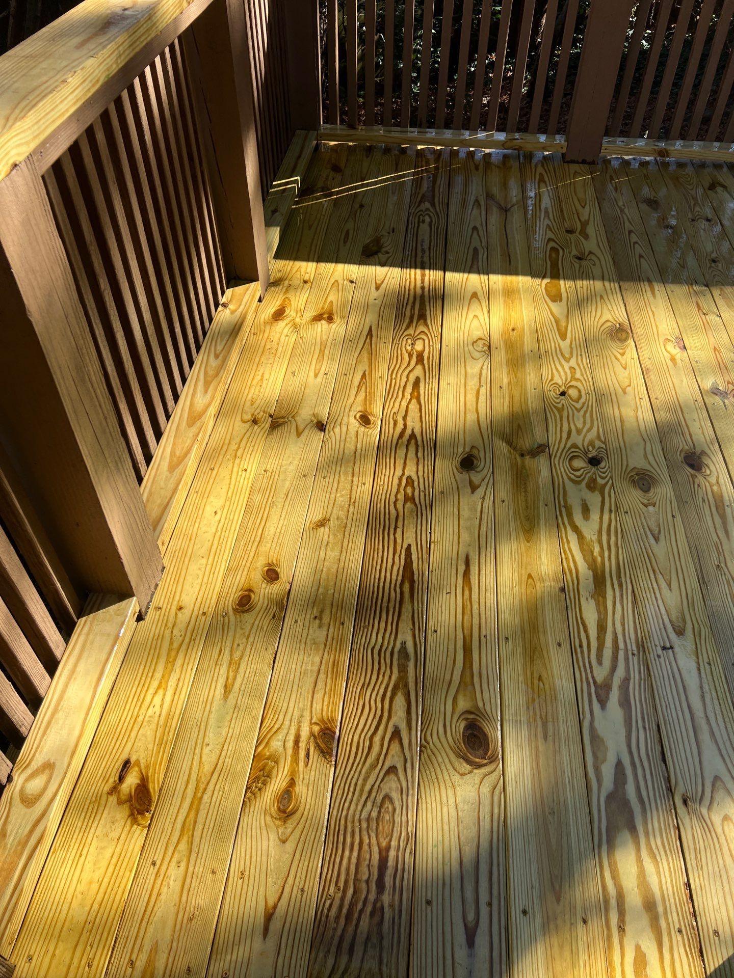 Coated Deck using Wood Sealant by DuraSeal