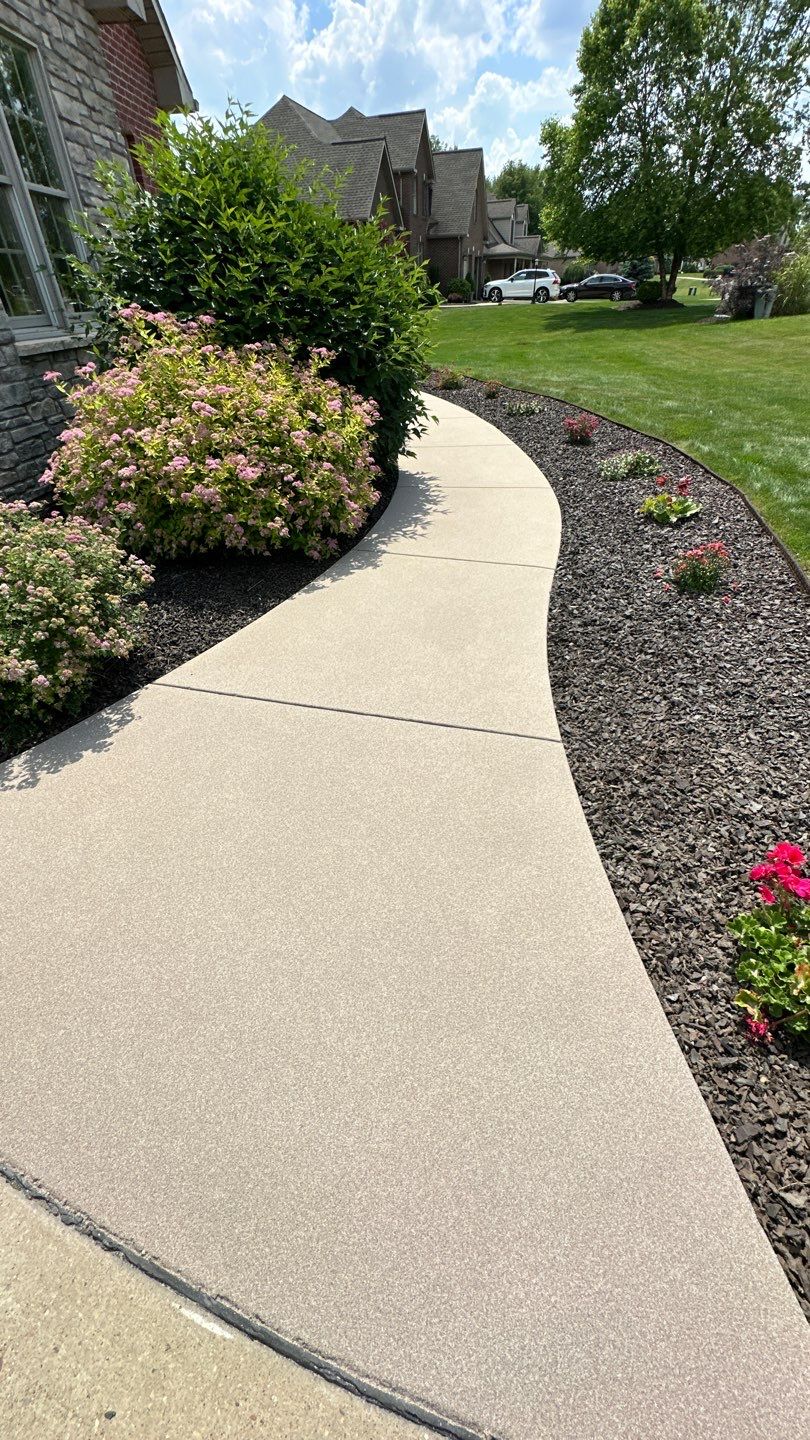 Driveway + Garage + Walkway Project in Meridian by Floors in a Day, Inc