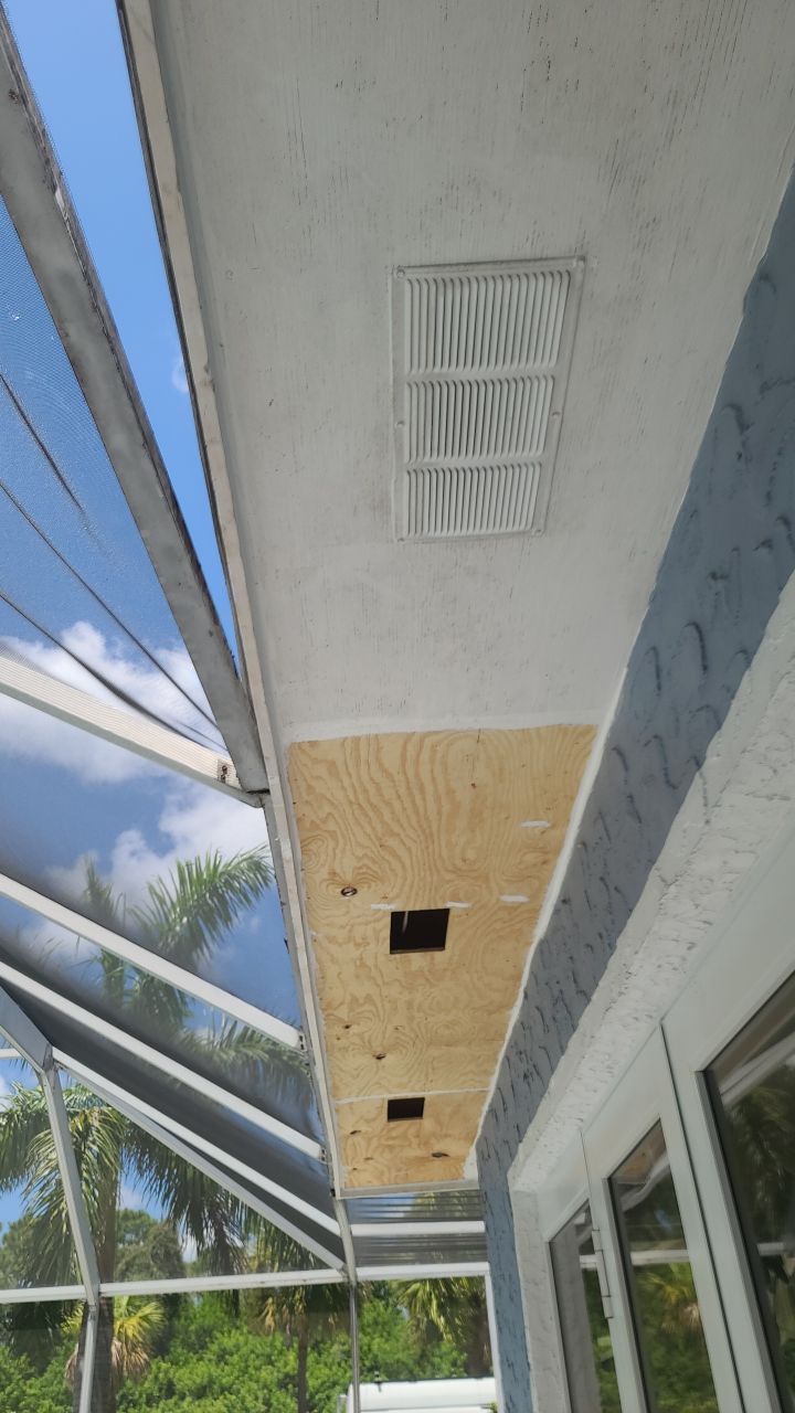 Residential Roof Repair and Exterior Soffit Renovation in Boca Raton by Aastro Roofing