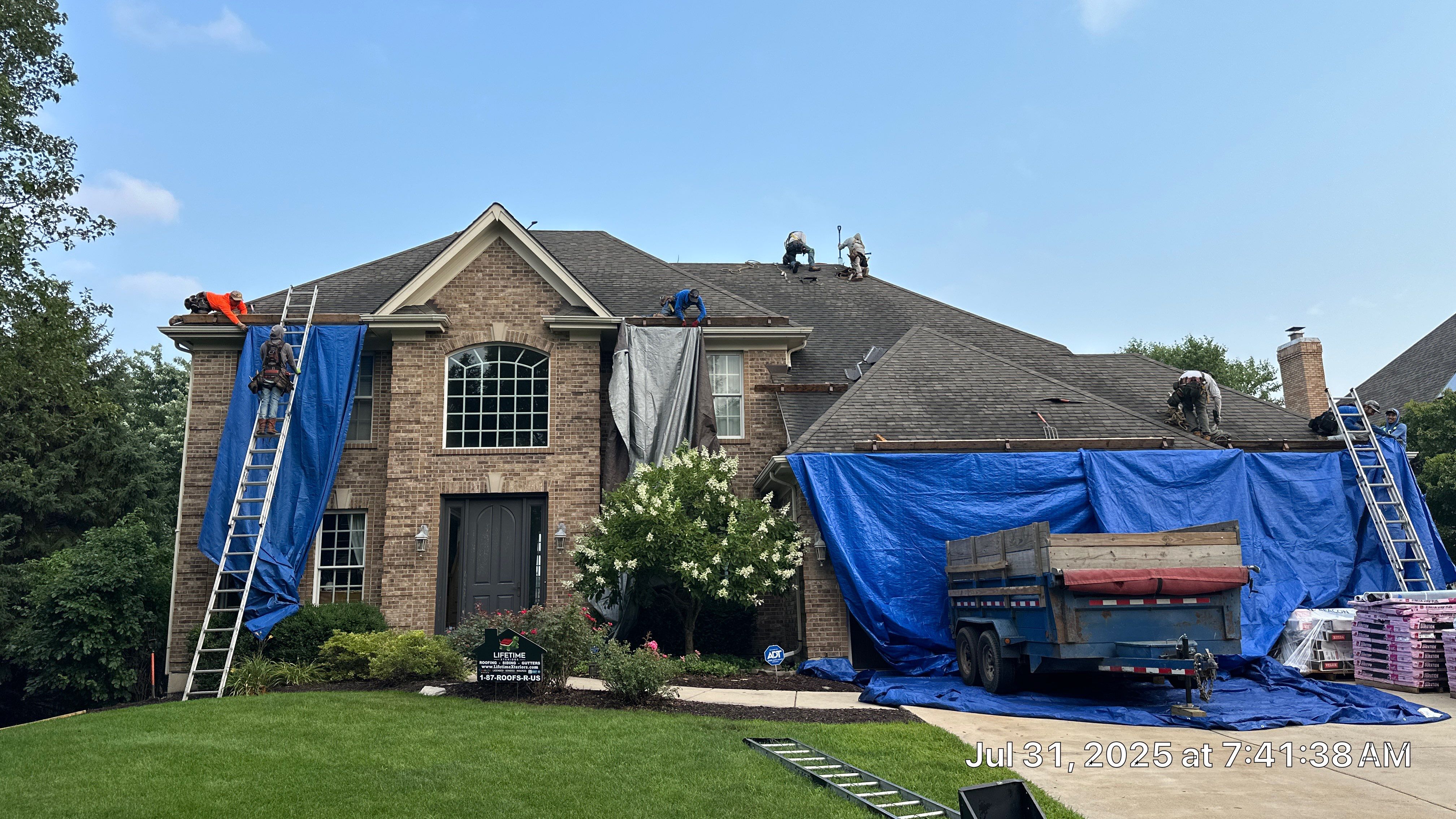 Batavia Roofing, Gutters and Window Project 25-118 by Lifetime Xteriors Inc 