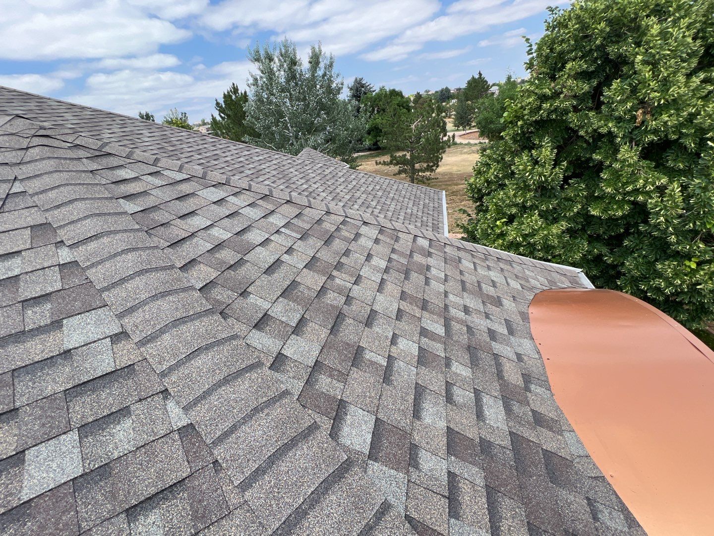 Residential Roofing Installation using Owens Corning TruDefinition - Driftwood  by A to Z Roofing