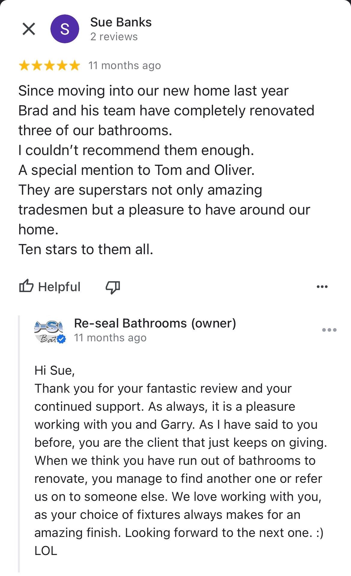 Small Ensuite Renovation by Re-seal Bathrooms