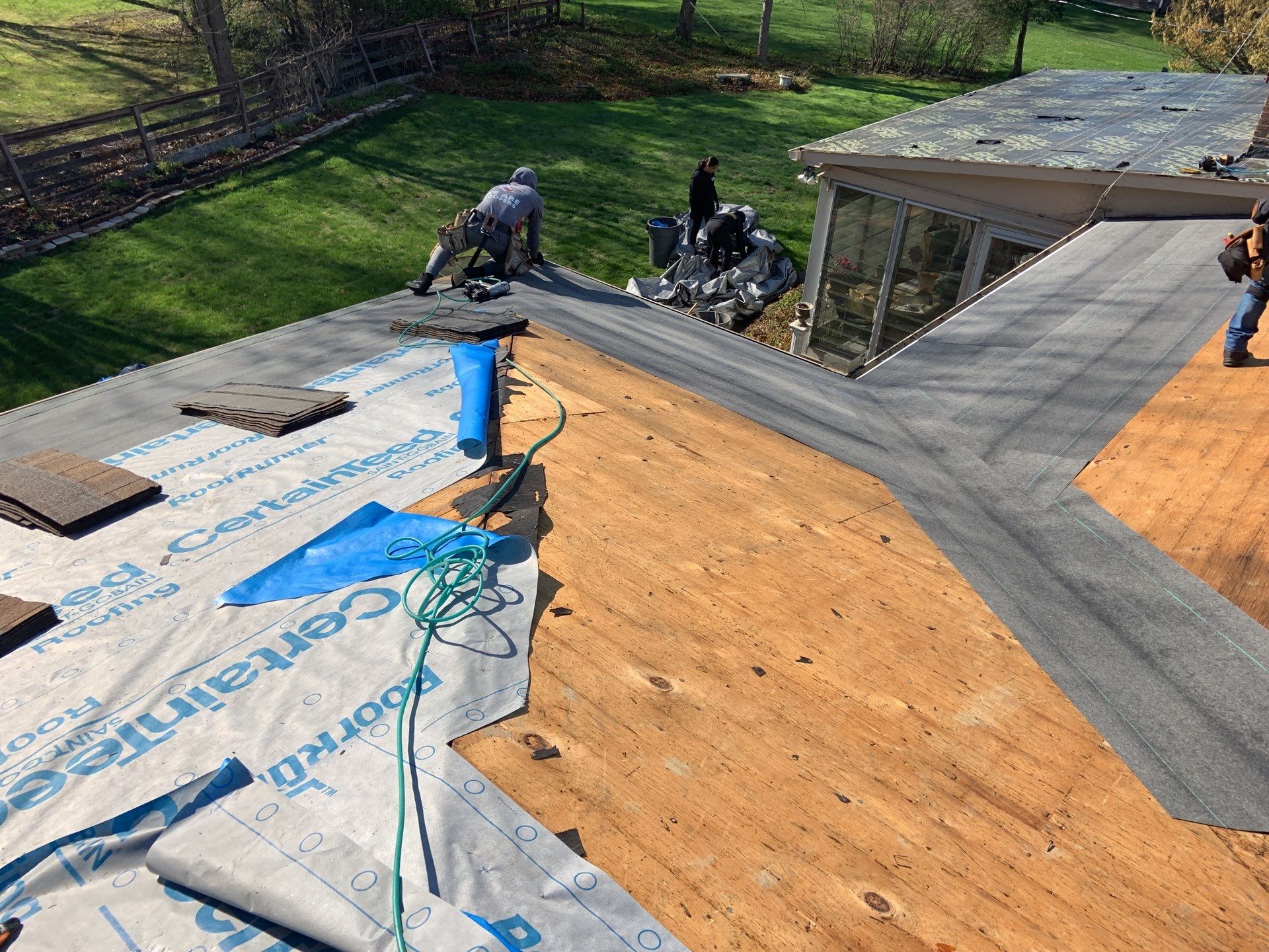 Roof Replacement using CertainTeed Landmark by 180 Contractors