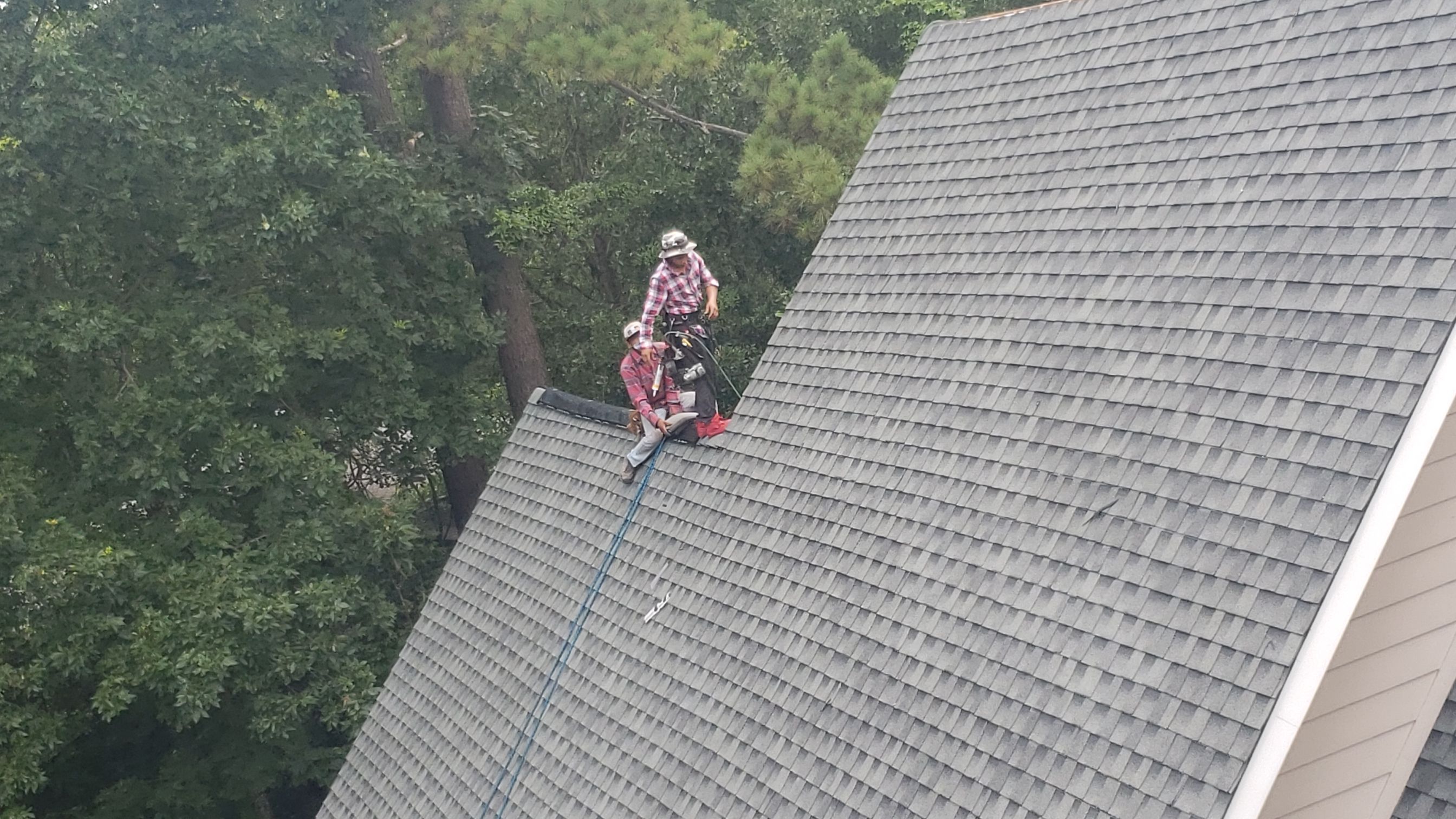 Residential Roofing Installation using Roof Replacement by American Roofing & Construction LLC